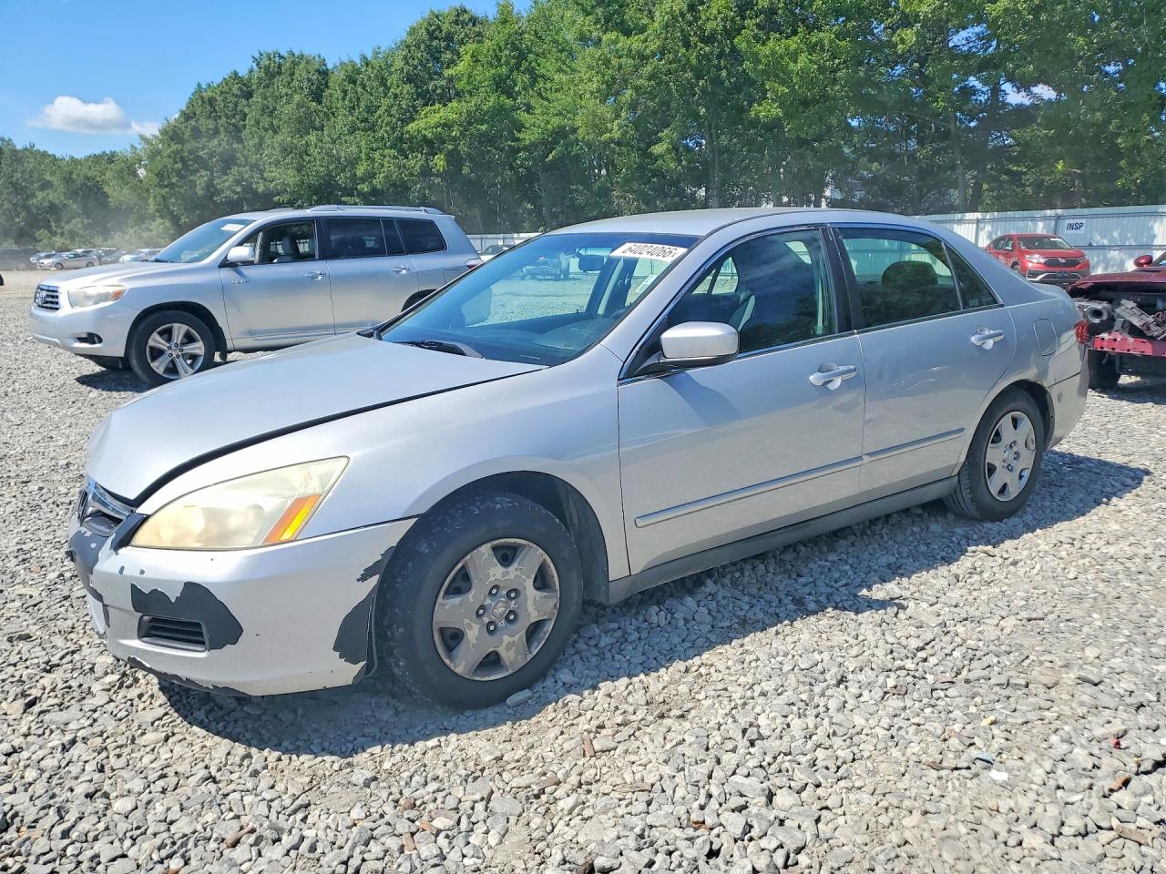 2005 Honda Accord Lx Серый vin: 1HGCM56445A166565