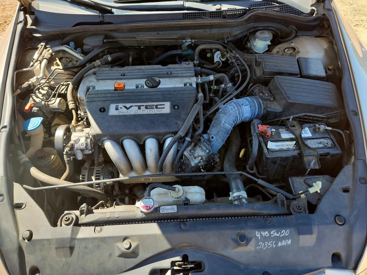 2005 Honda Accord Lx Gold vin: 1HGCM56445A169000