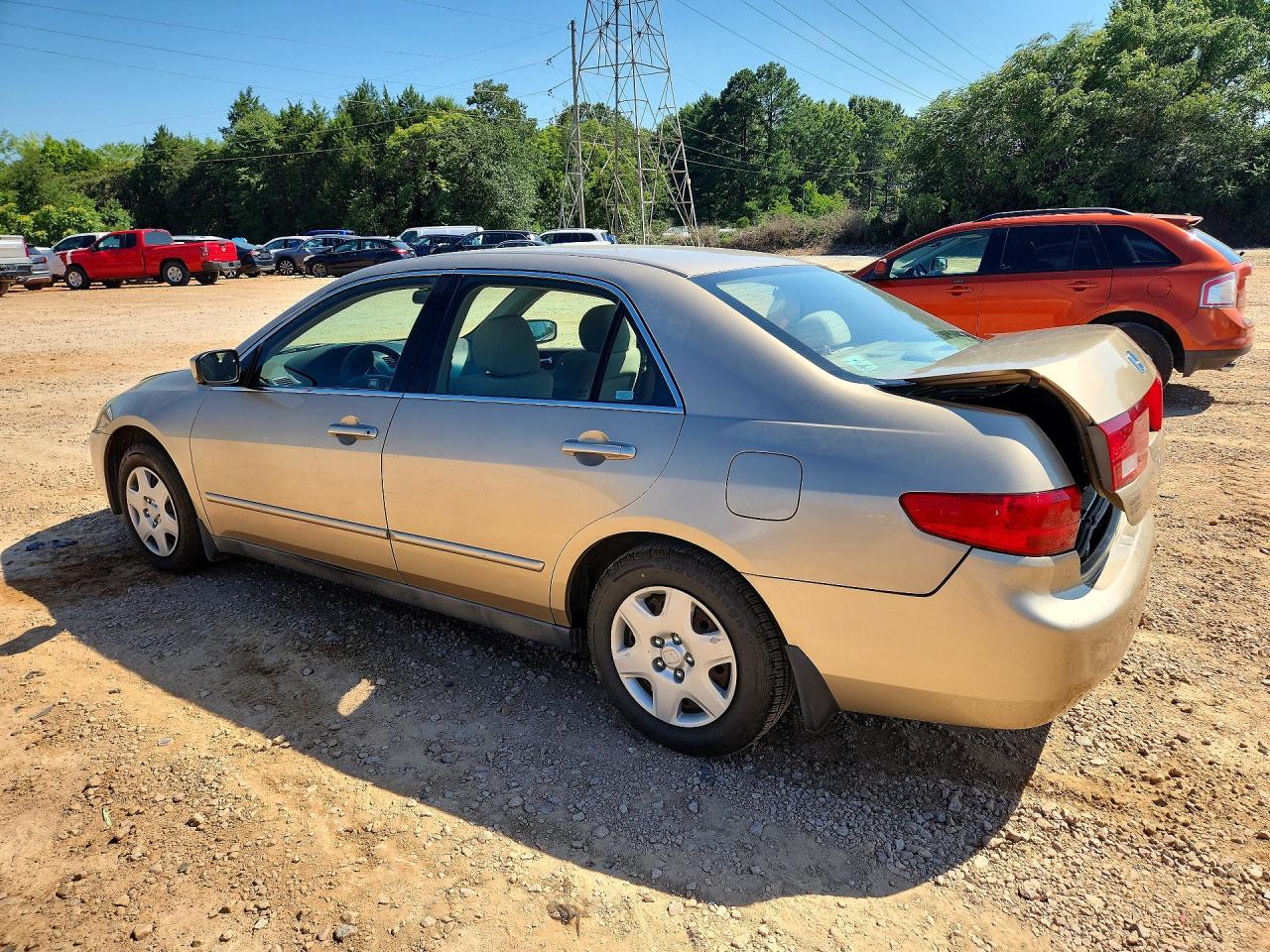 2005 Honda Accord Lx Gold vin: 1HGCM56445A169000