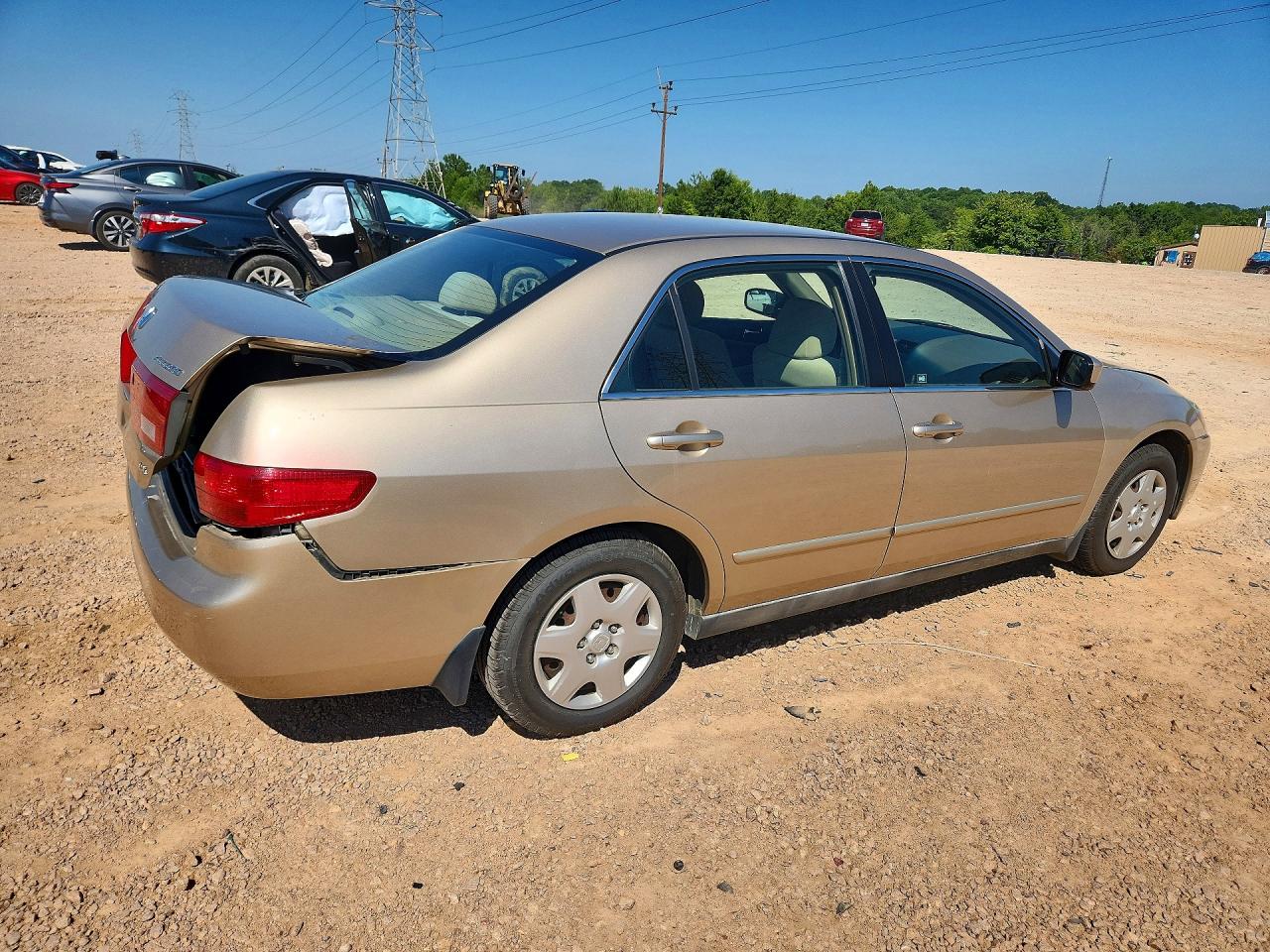 2005 Honda Accord Lx Gold vin: 1HGCM56445A169000