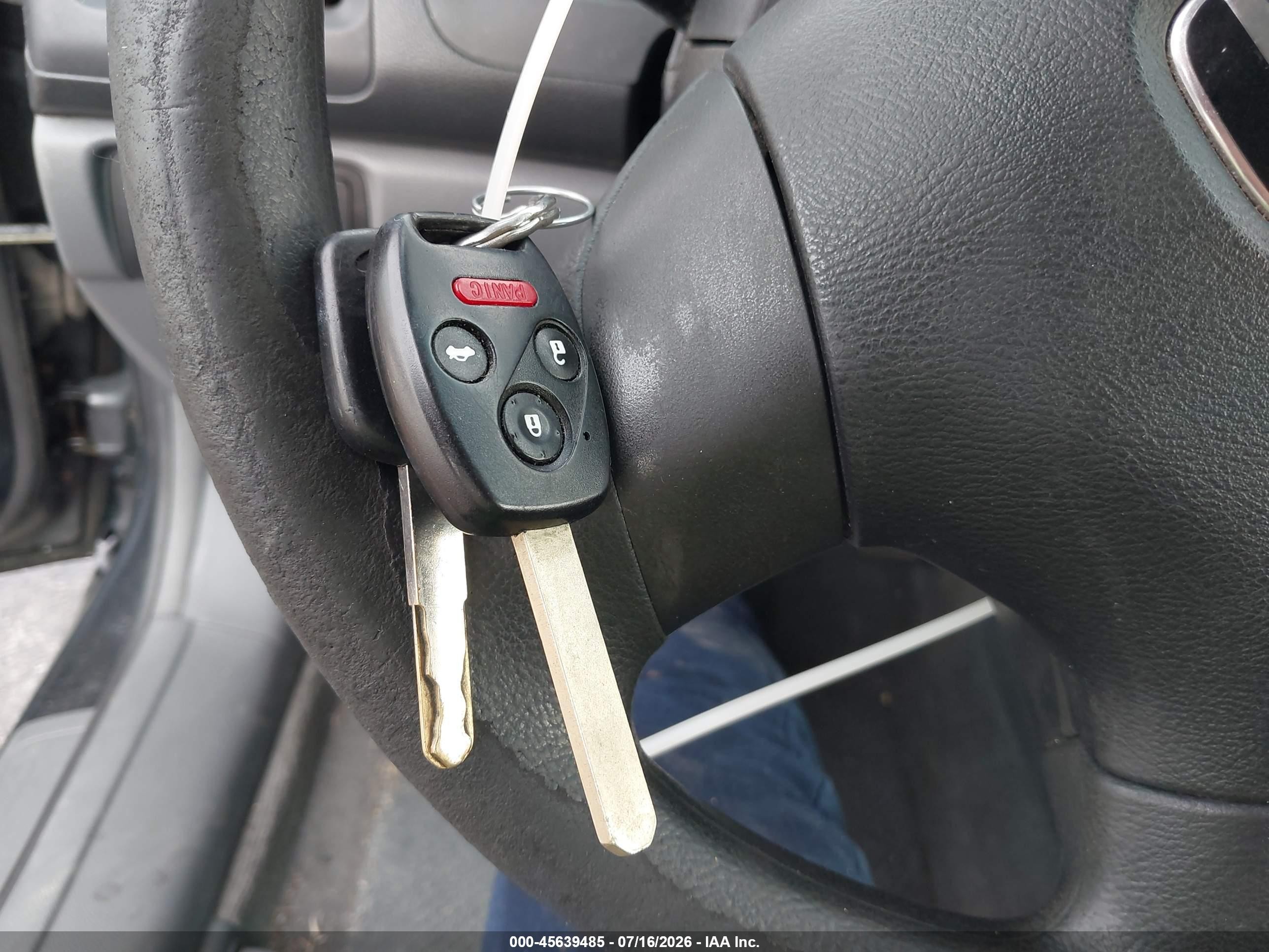 2005 Honda Accord 2.4 Lx Gray vin: 1HGCM56445A197184