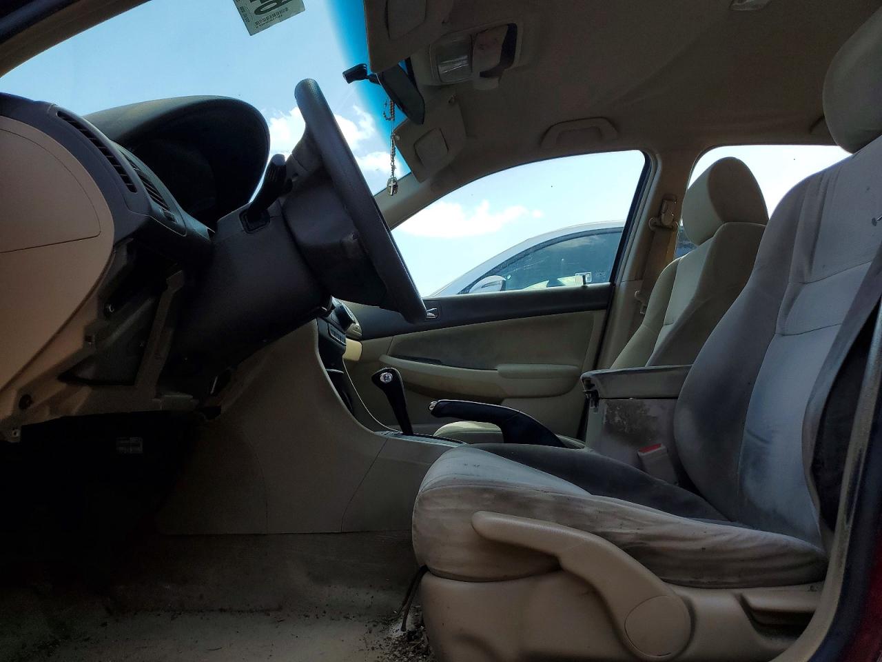 2005 Honda Accord Lx Maroon vin: 1HGCM56445A806743