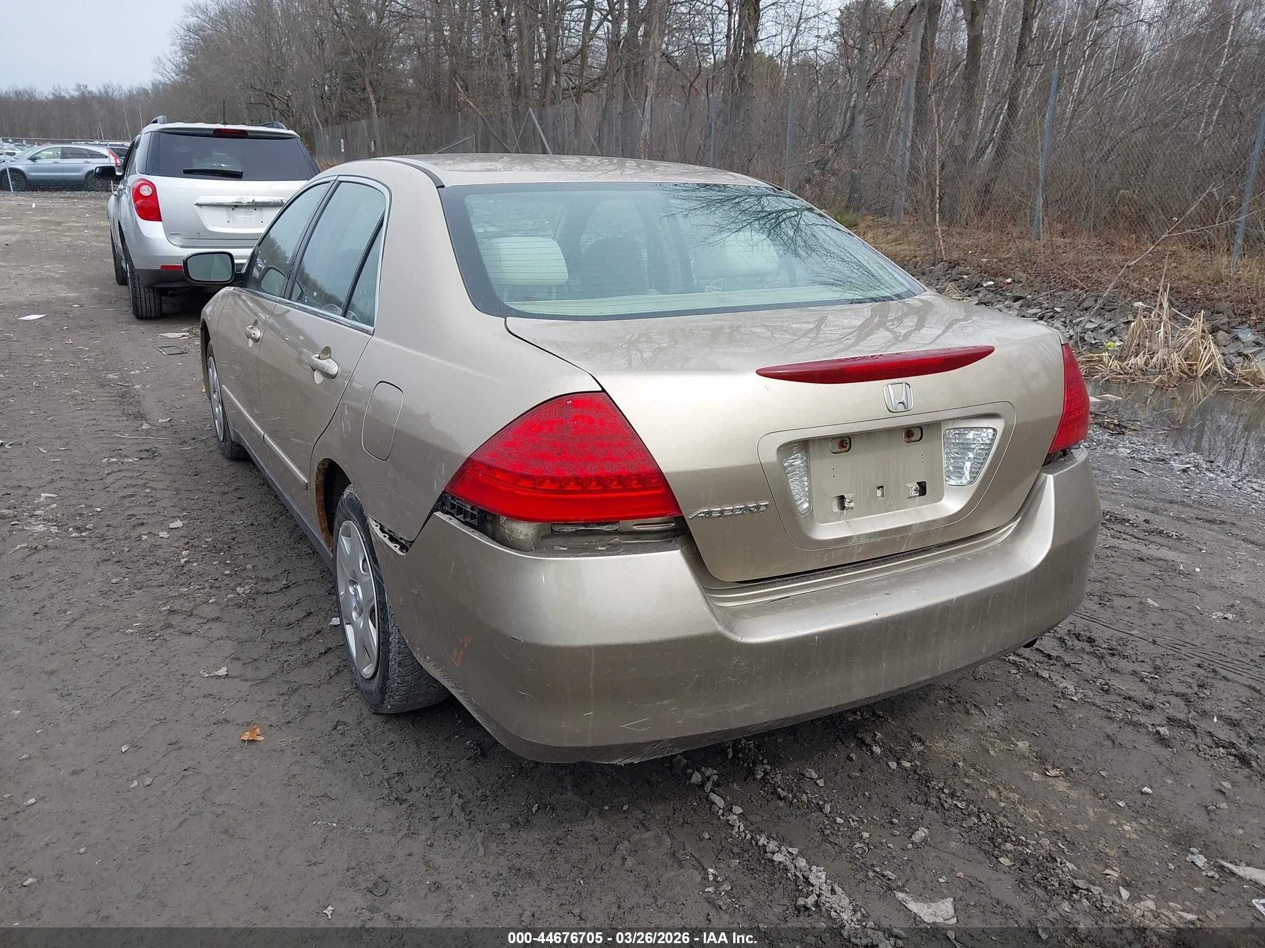 2006 Honda Accord 2.4 Lx Gold vin: 1HGCM56446A034259