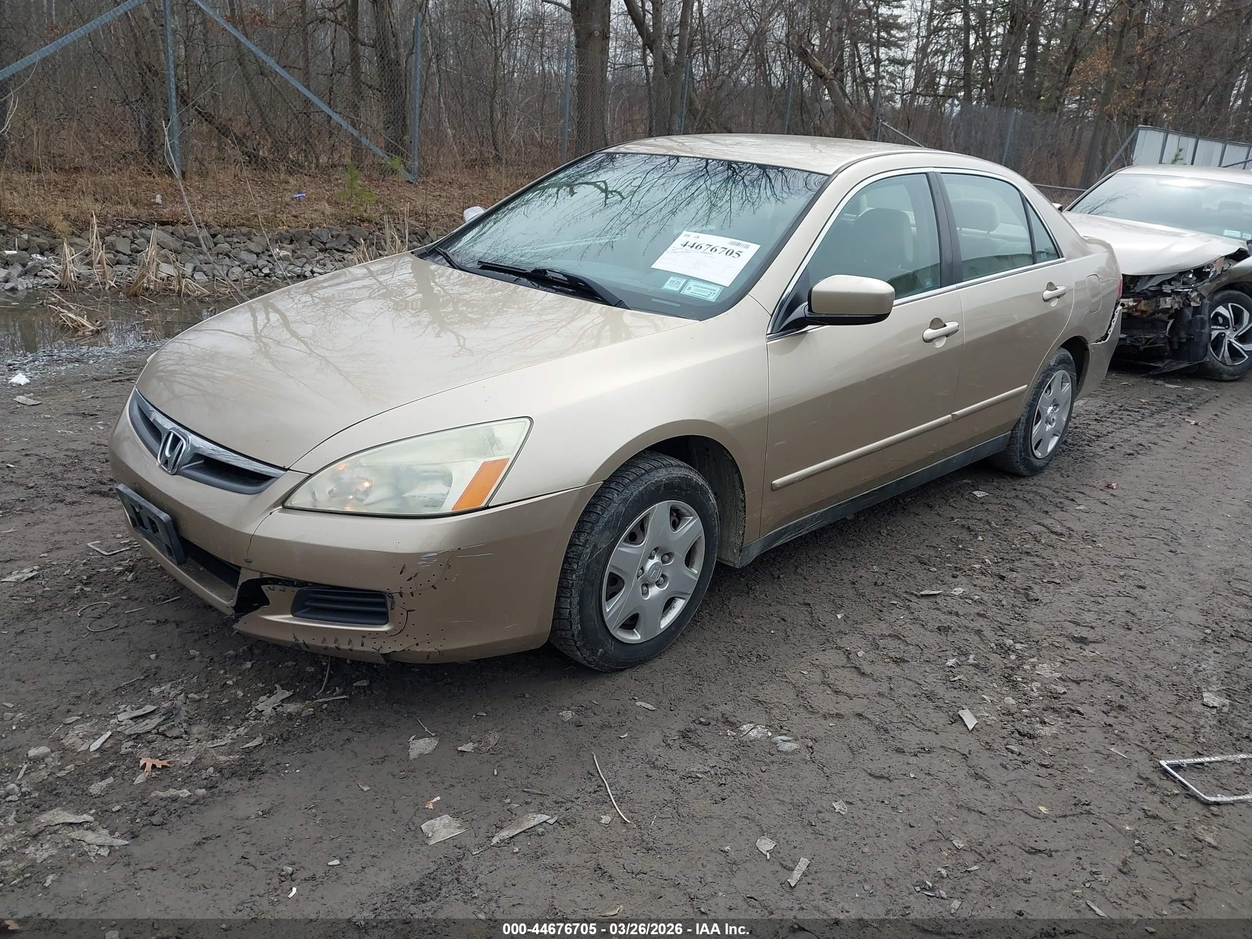 2006 Honda Accord 2.4 Lx Gold vin: 1HGCM56446A034259