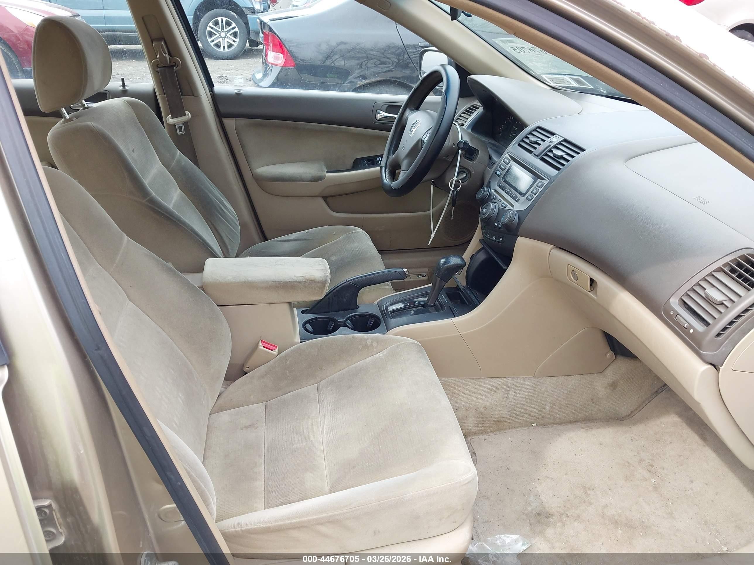 2006 Honda Accord 2.4 Lx Gold vin: 1HGCM56446A034259