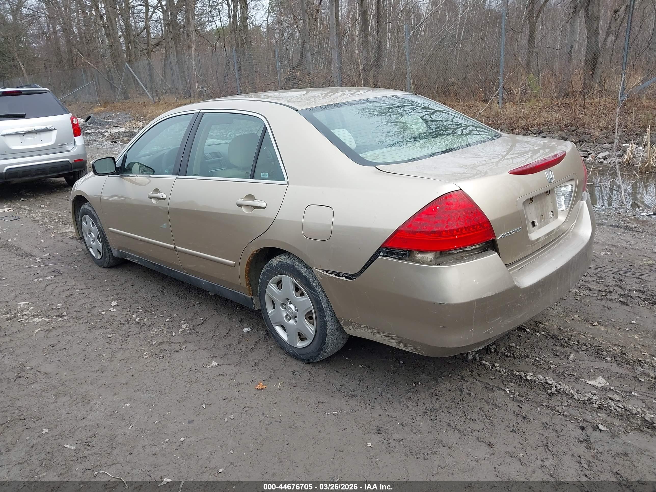 2006 Honda Accord 2.4 Lx Gold vin: 1HGCM56446A034259