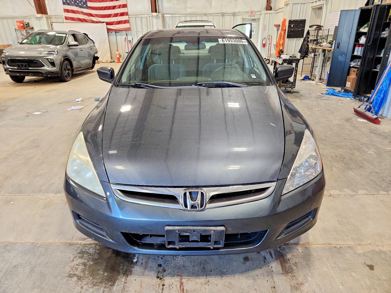 2006 Honda Accord Lx Gray vin: 1HGCM56446A077466