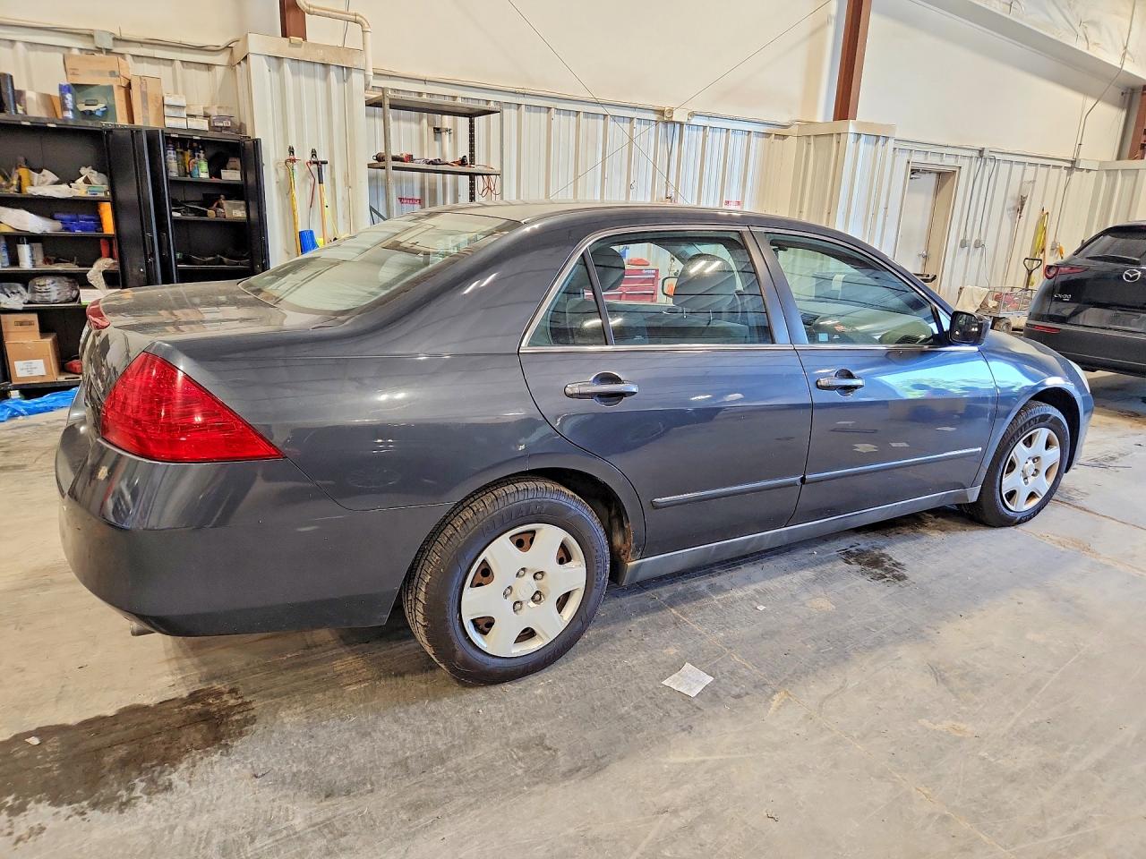 2006 Honda Accord Lx Gray vin: 1HGCM56446A077466