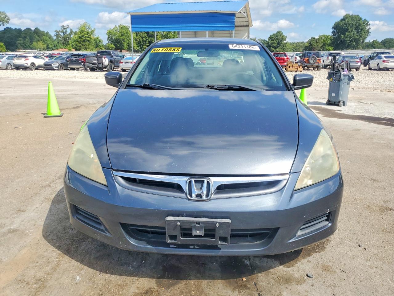 2007 Honda Accord Lx Серый vin: 1HGCM56447A006625