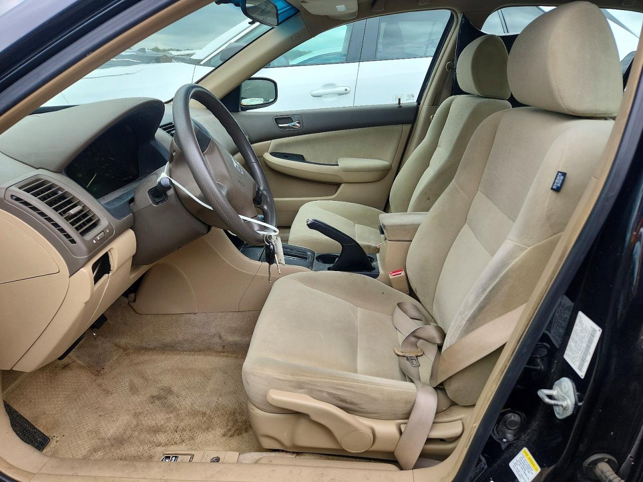 2007 Honda Accord Lx Gray vin: 1HGCM56447A066730