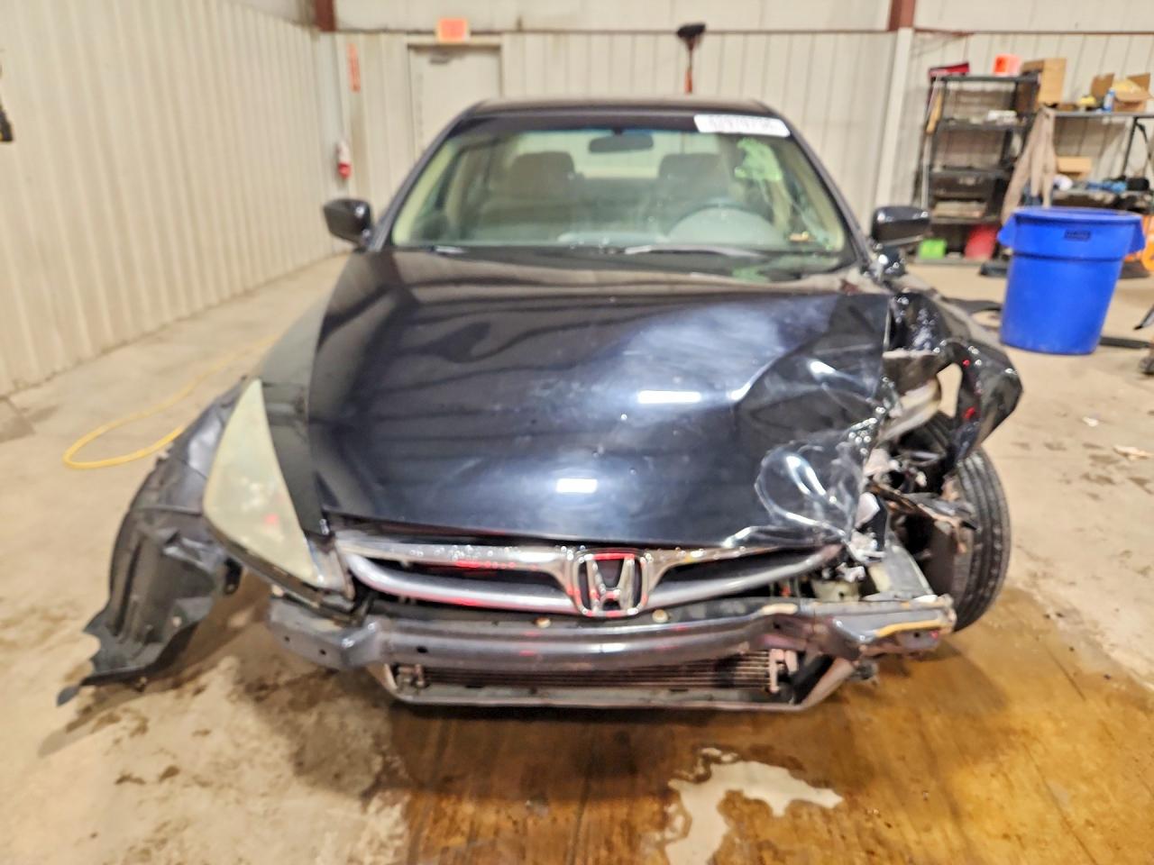 2007 Honda Accord Lx Gray vin: 1HGCM56447A066730