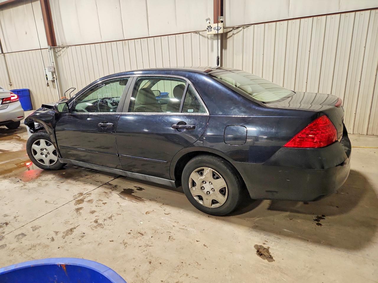 2007 Honda Accord Lx Gray vin: 1HGCM56447A066730