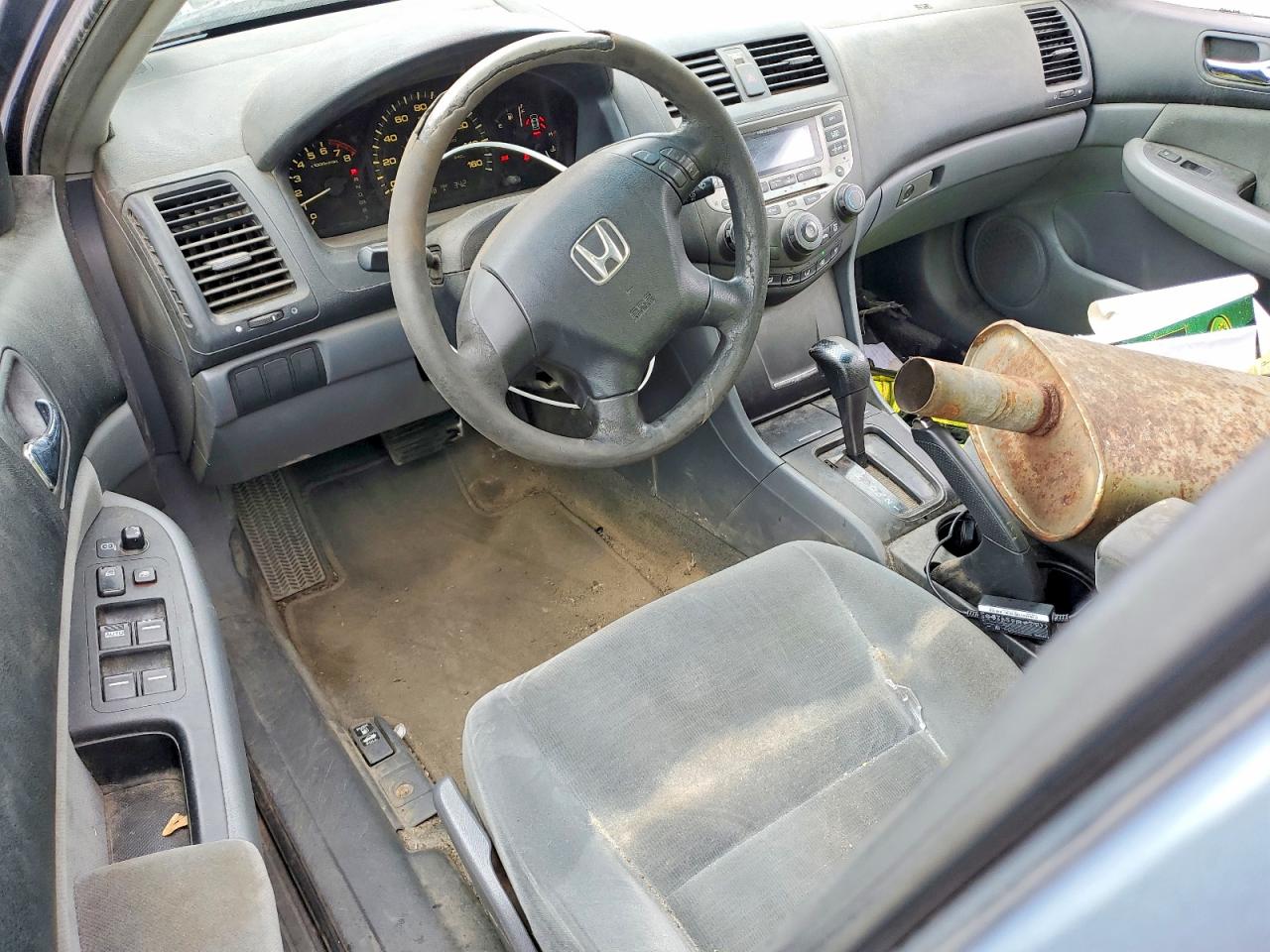 2007 Honda Accord Lx Blue vin: 1HGCM56447A072799