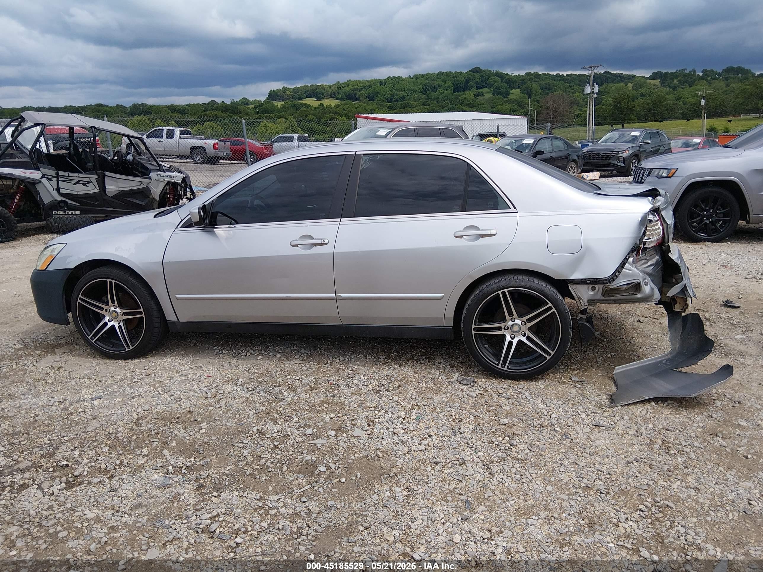 2007 Honda Accord 2.4 Lx Серебряный vin: 1HGCM56447A159974