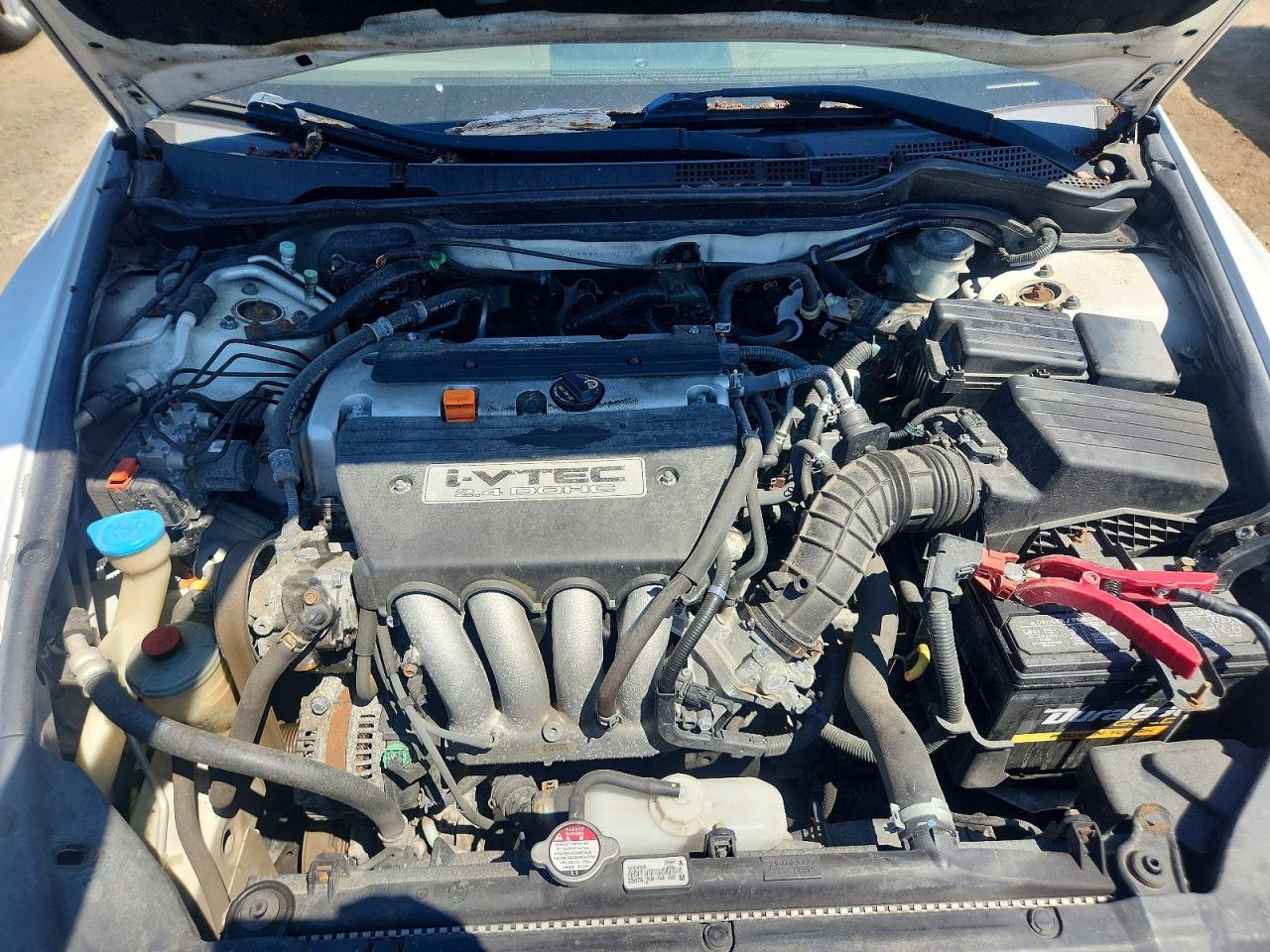 2007 Honda Accord Lx Белый vin: 1HGCM56447A229621