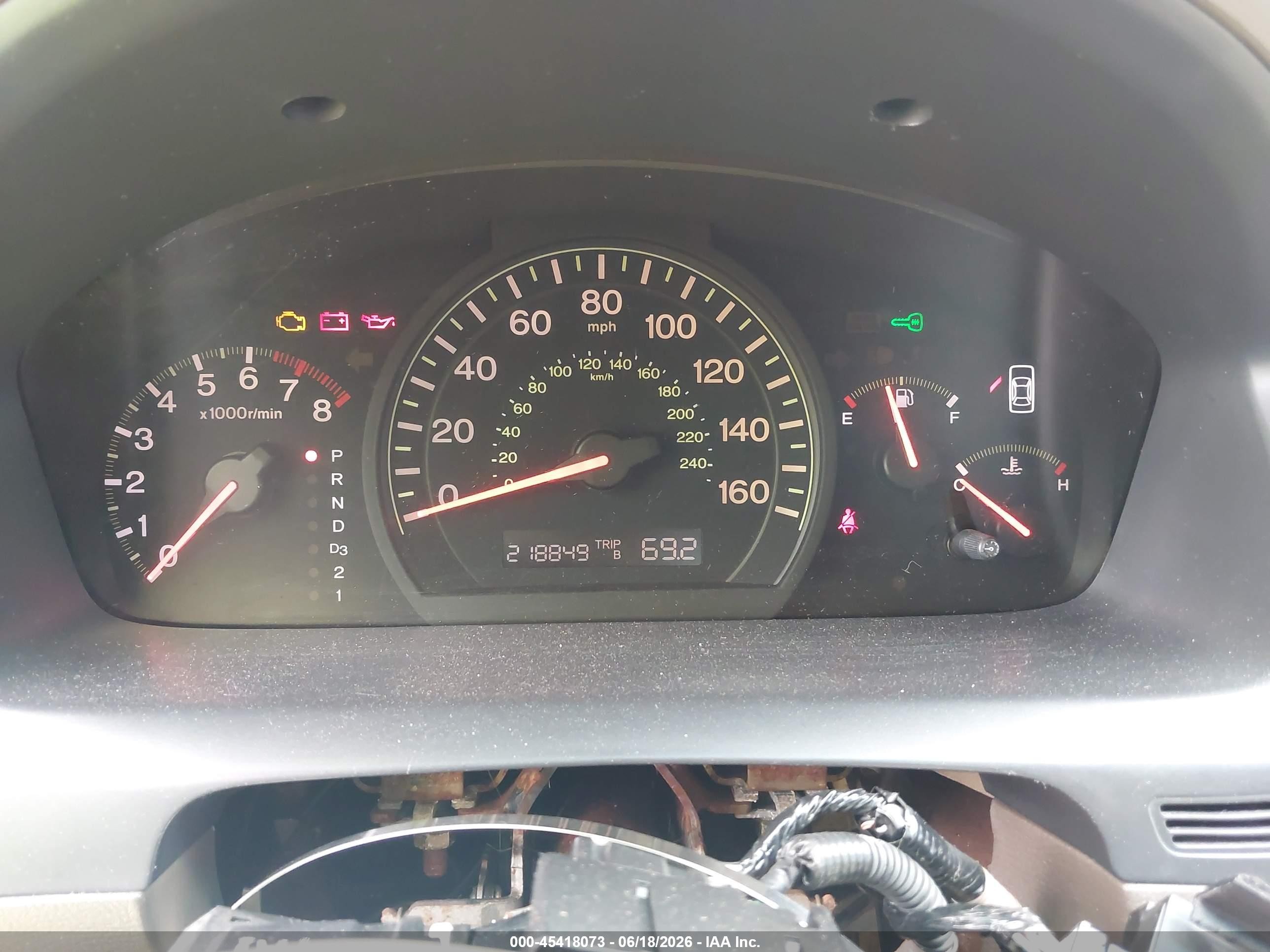 2005 Honda Accord 2.4 Lx Black vin: 1HGCM56455A030686