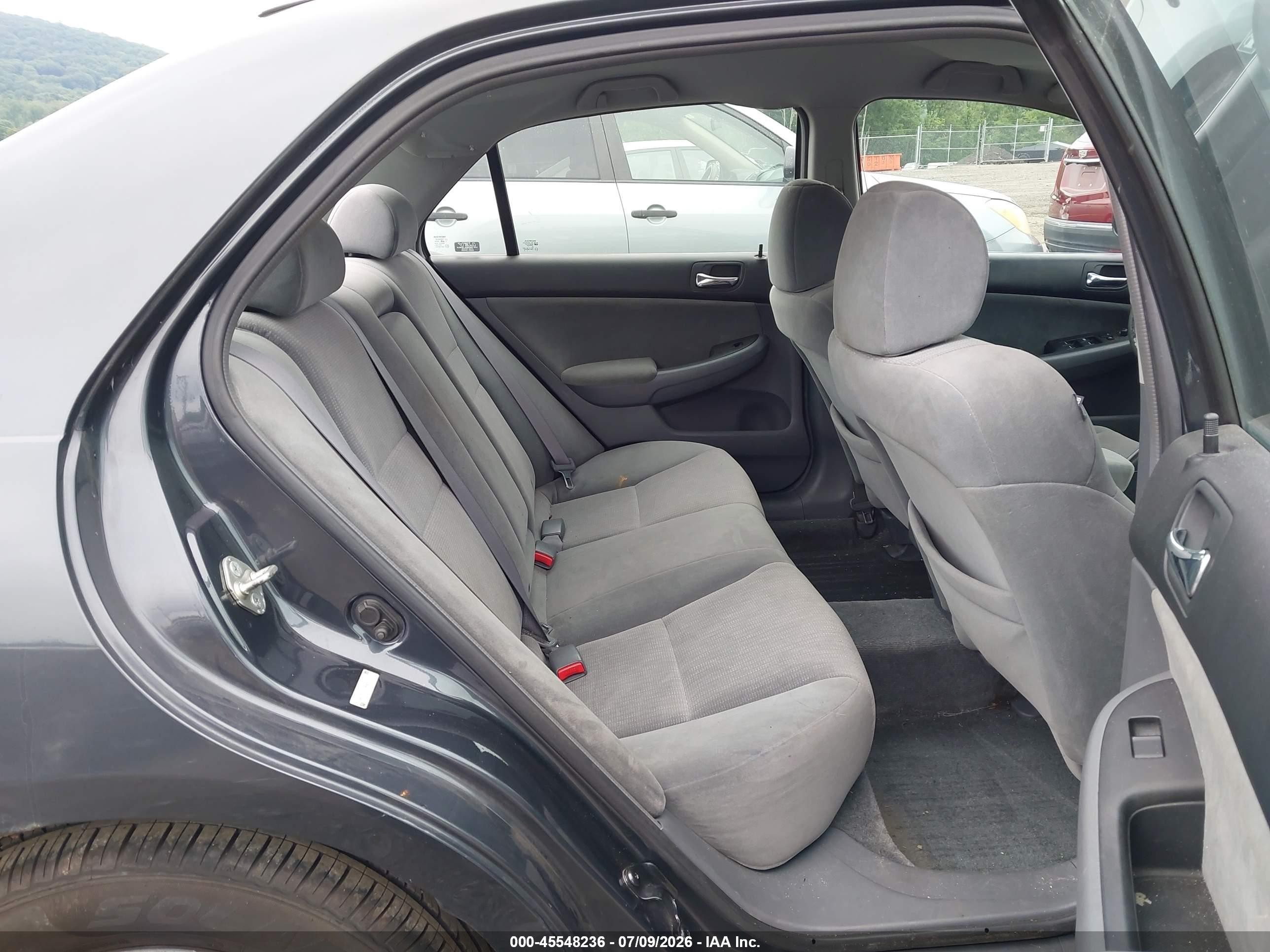 2005 Honda Accord 2.4 Lx Gray vin: 1HGCM56455A072193