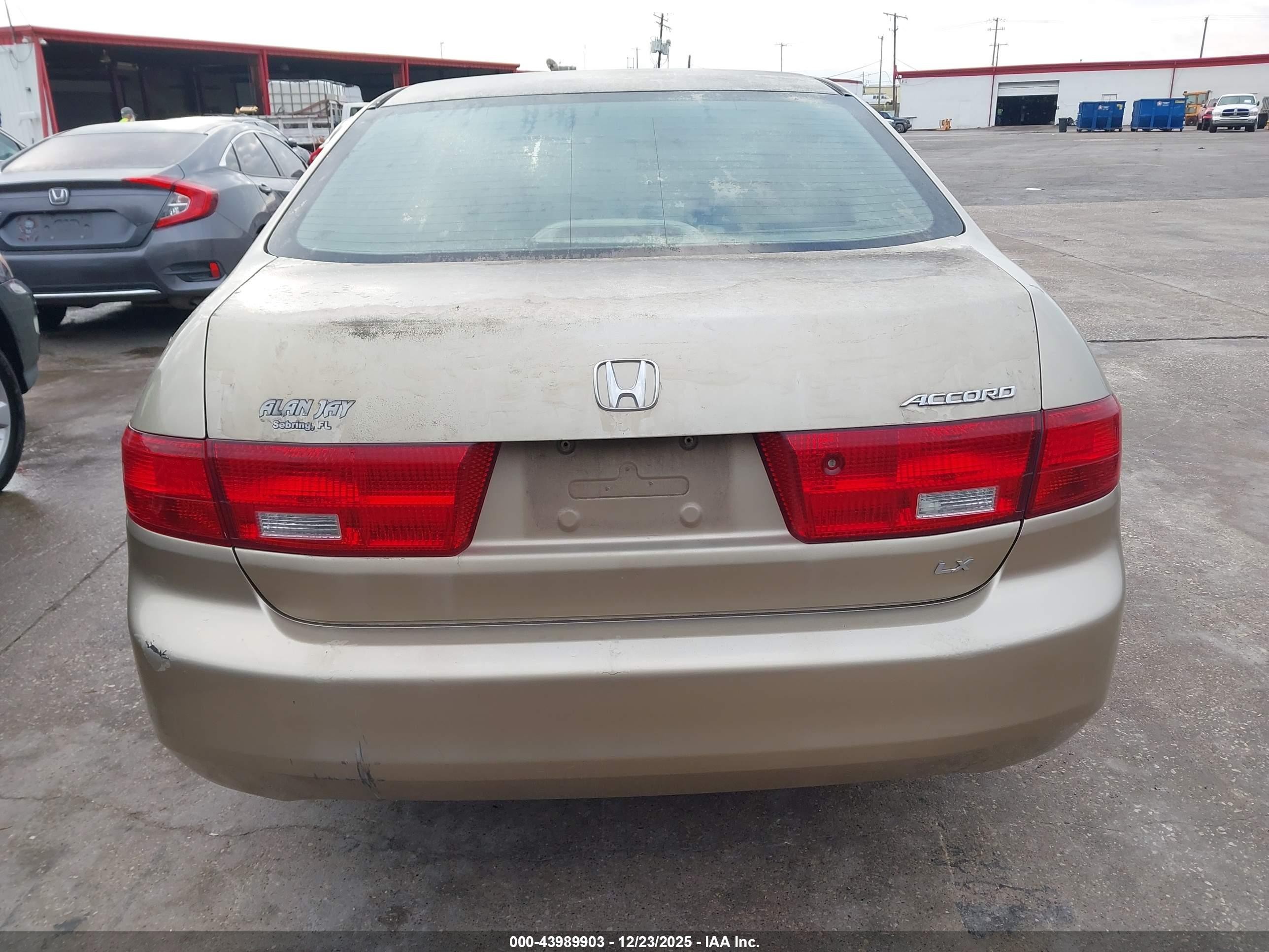 2005 Honda Accord Lx Gold vin: 1HGCM56455A078916