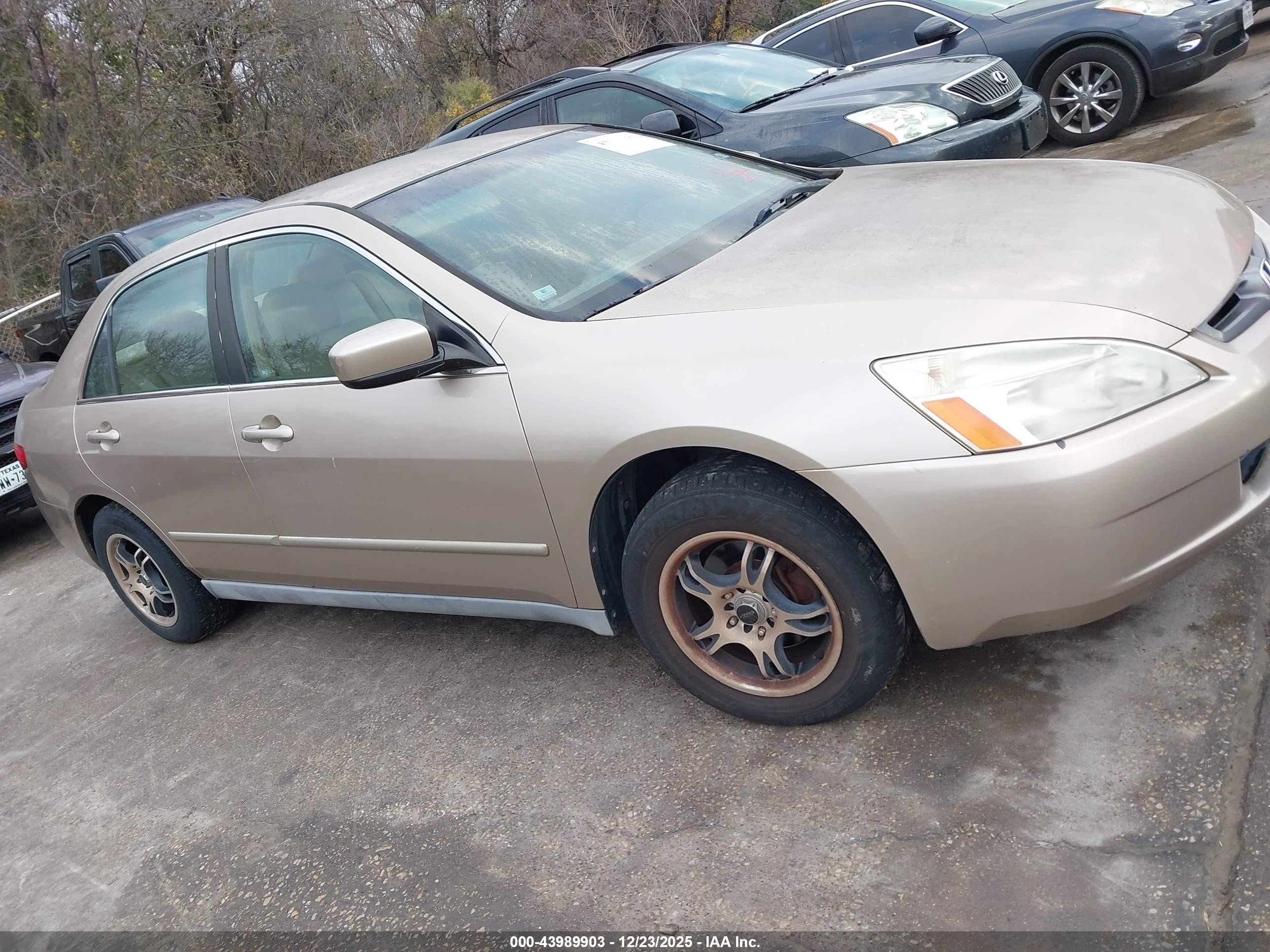 2005 Honda Accord Lx Gold vin: 1HGCM56455A078916