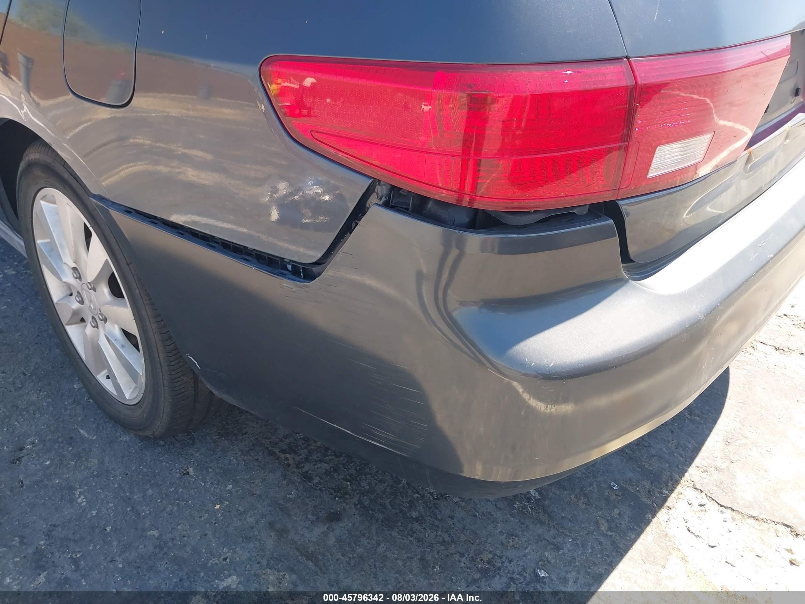 2005 Honda Accord 2.4 Lx Gray vin: 1HGCM56455A084604