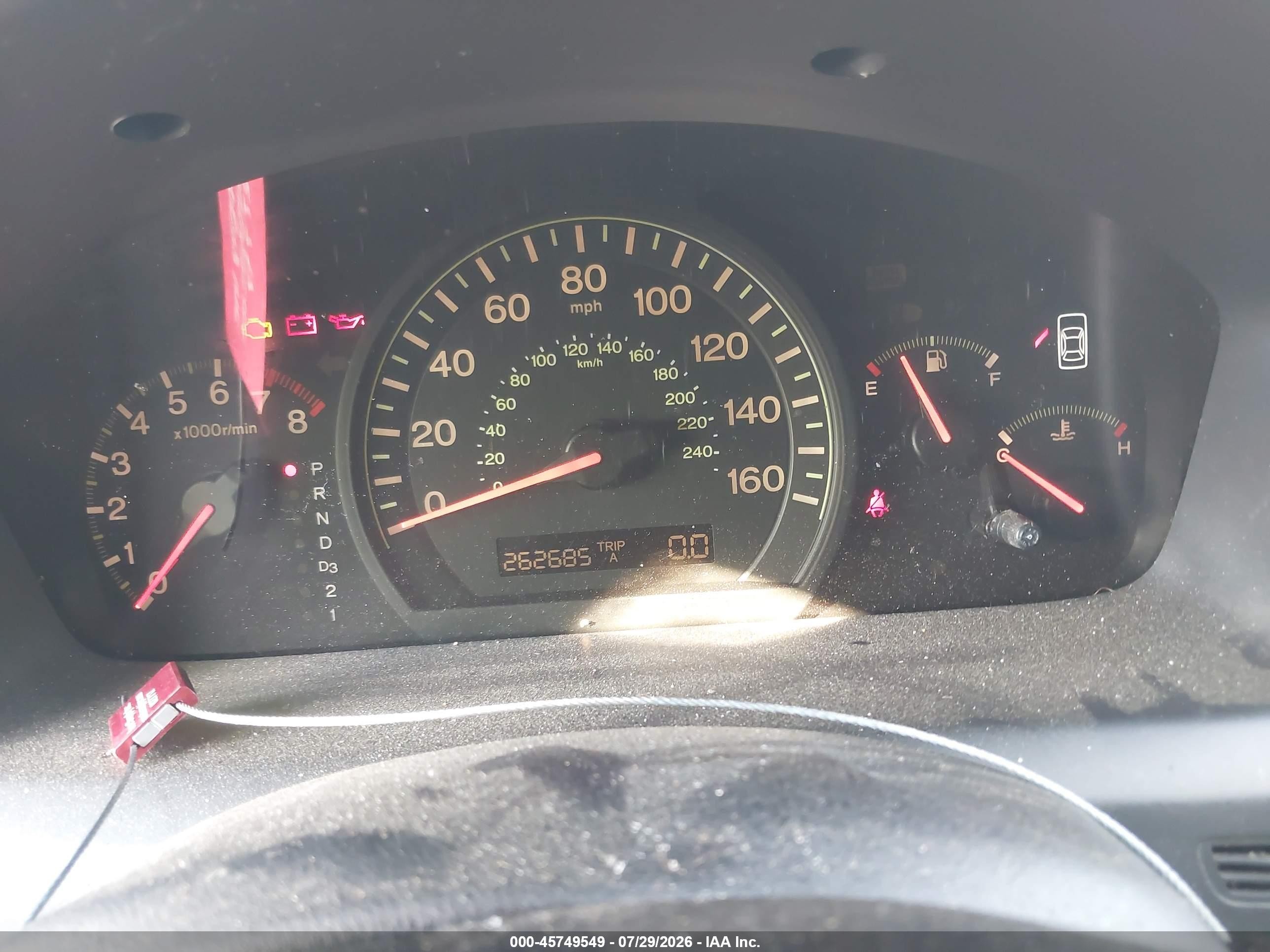2005 Honda Accord 2.4 Lx Серебряный vin: 1HGCM56455A123661
