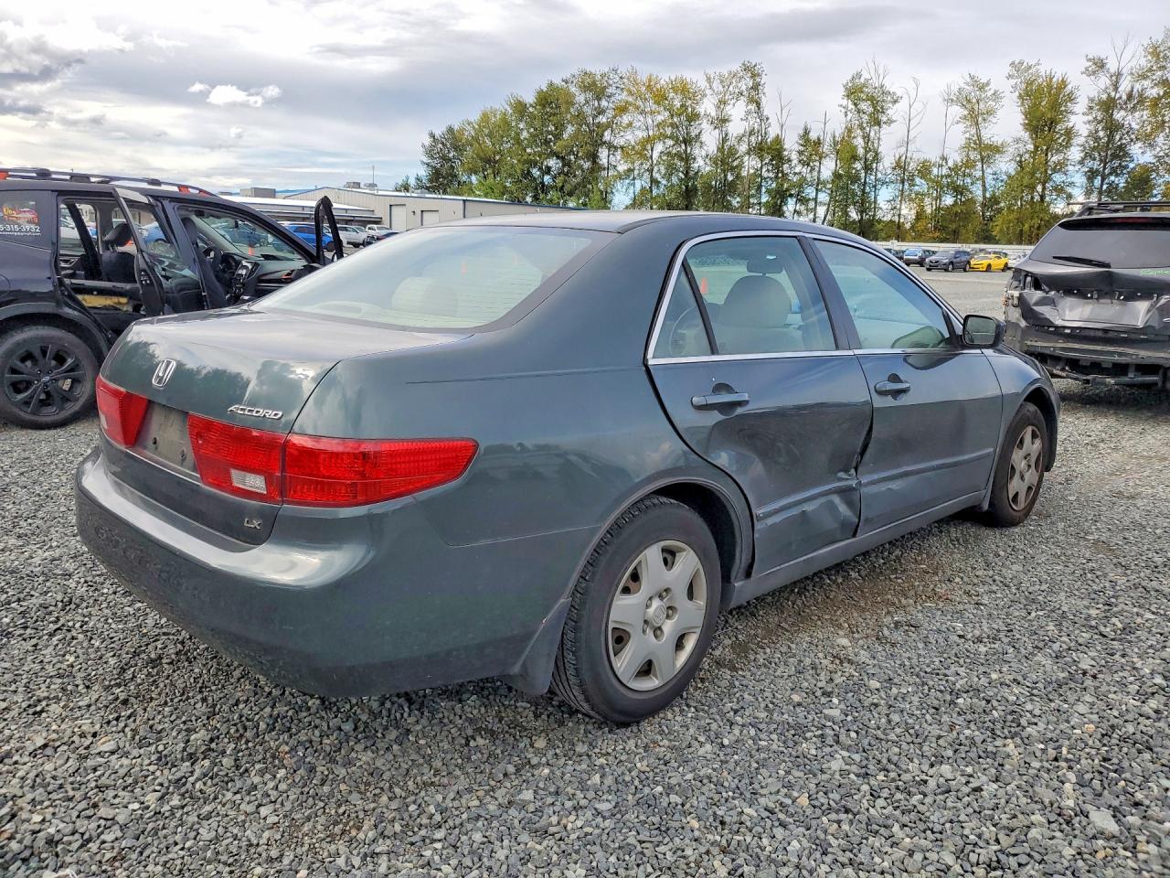 2005 Honda Accord Lx Угольный vin: 1HGCM56455A137012