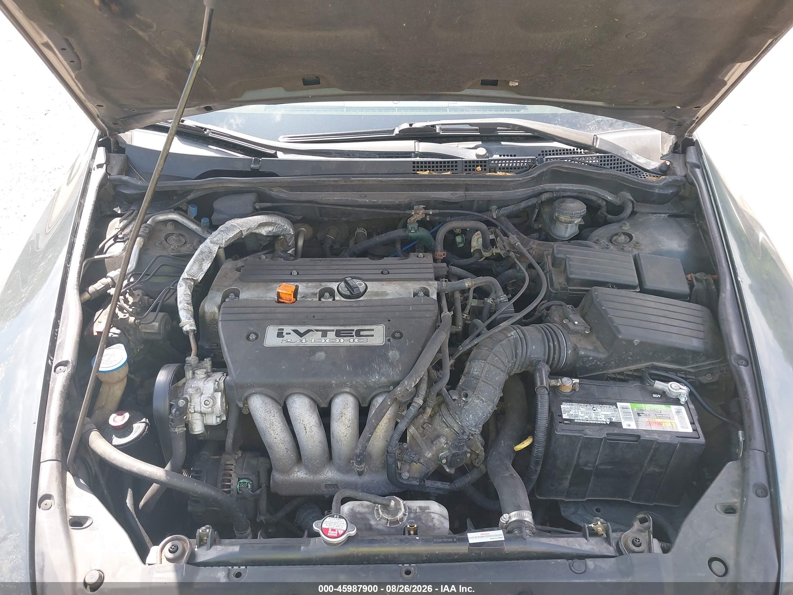 2005 Honda Accord 2.4 Lx Green vin: 1HGCM56455A159494