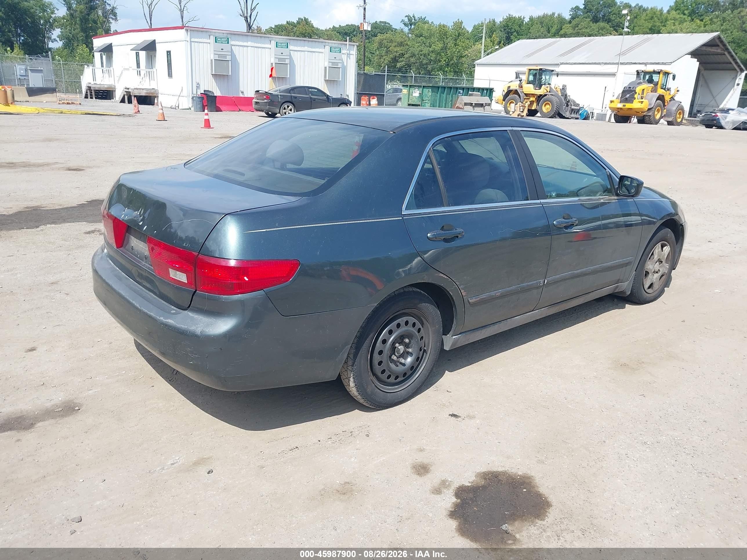 2005 Honda Accord 2.4 Lx Green vin: 1HGCM56455A159494