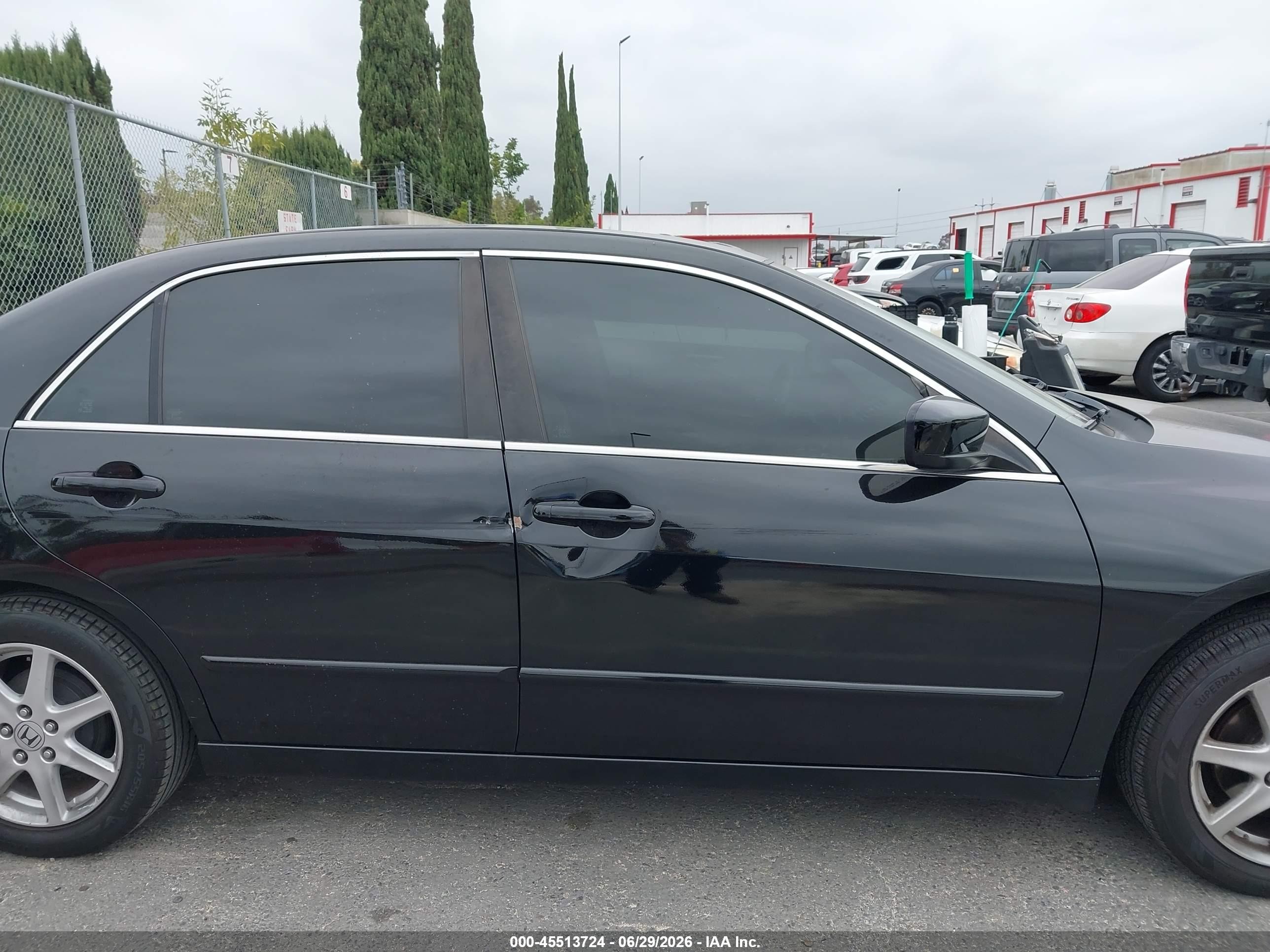 2005 Honda Accord 2.4 Lx Black vin: 1HGCM56455A181589
