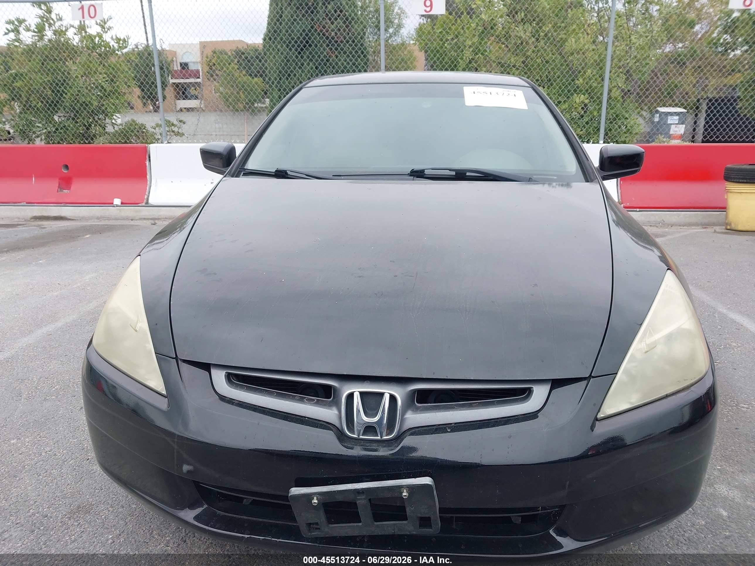 2005 Honda Accord 2.4 Lx Black vin: 1HGCM56455A181589