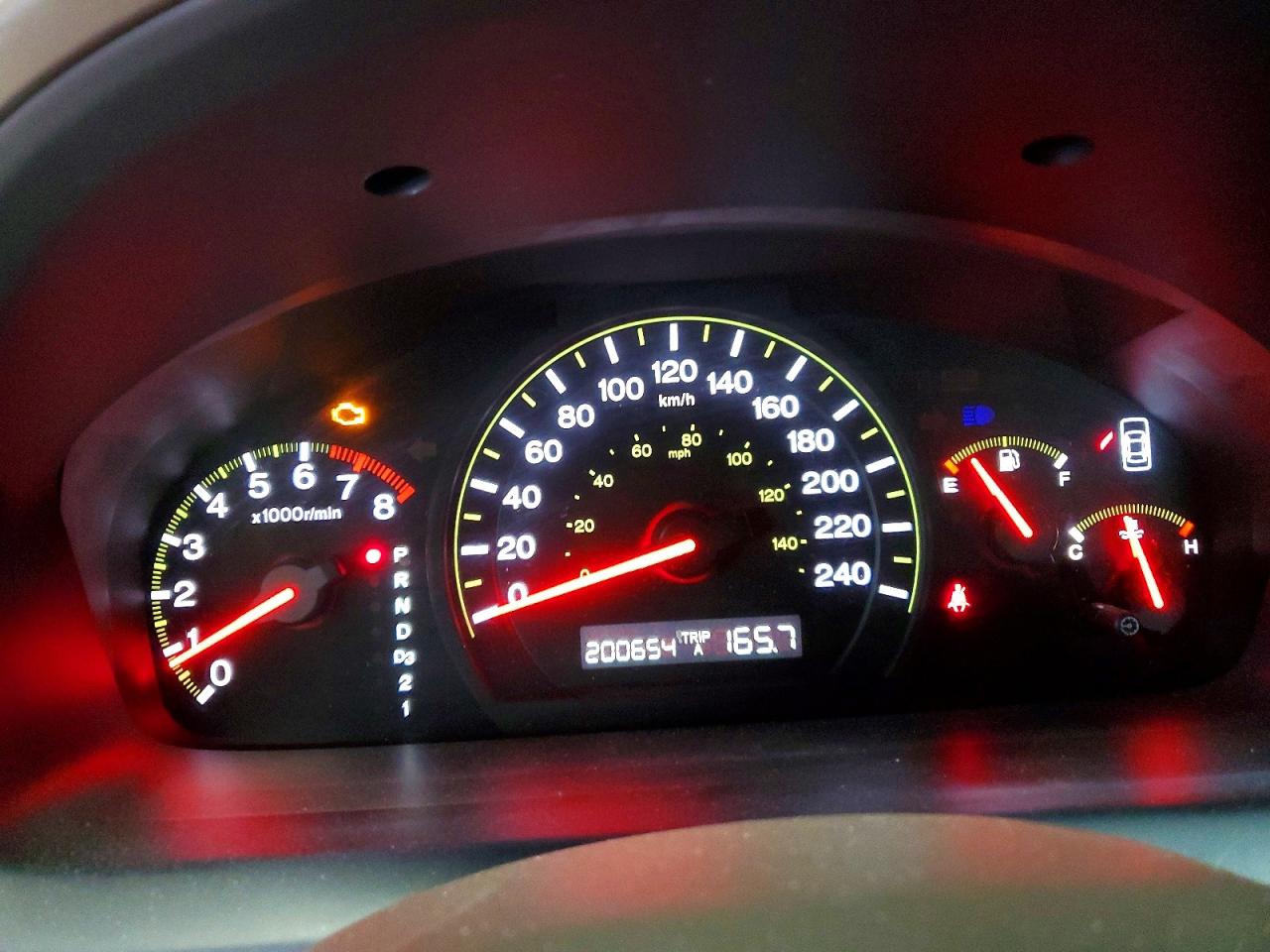 2005 Honda Accord Lx Burgundy vin: 1HGCM56455A812812