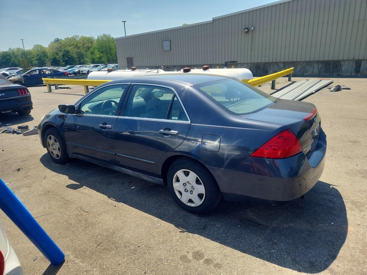 2006 Honda Accord Lx Синий vin: 1HGCM56456A024517
