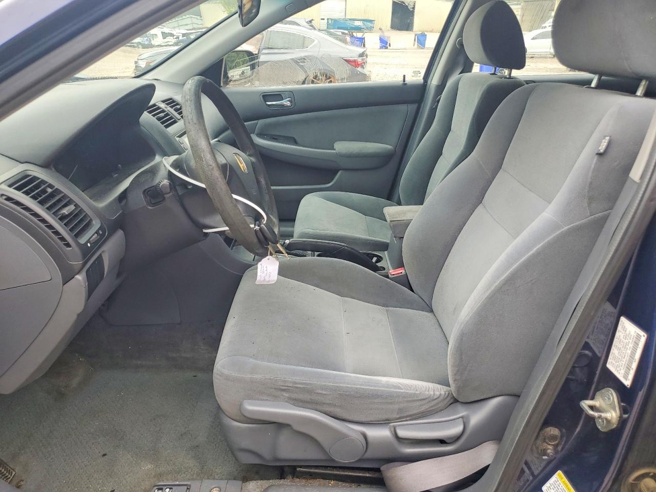 2006 Honda Accord Lx Blue vin: 1HGCM56456A114377
