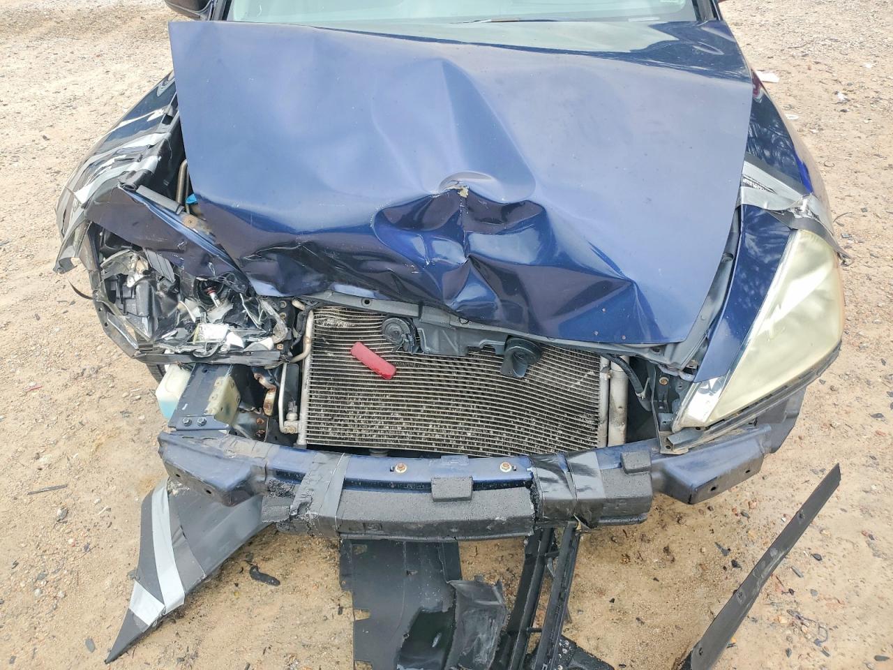 2006 Honda Accord Lx Blue vin: 1HGCM56456A114377