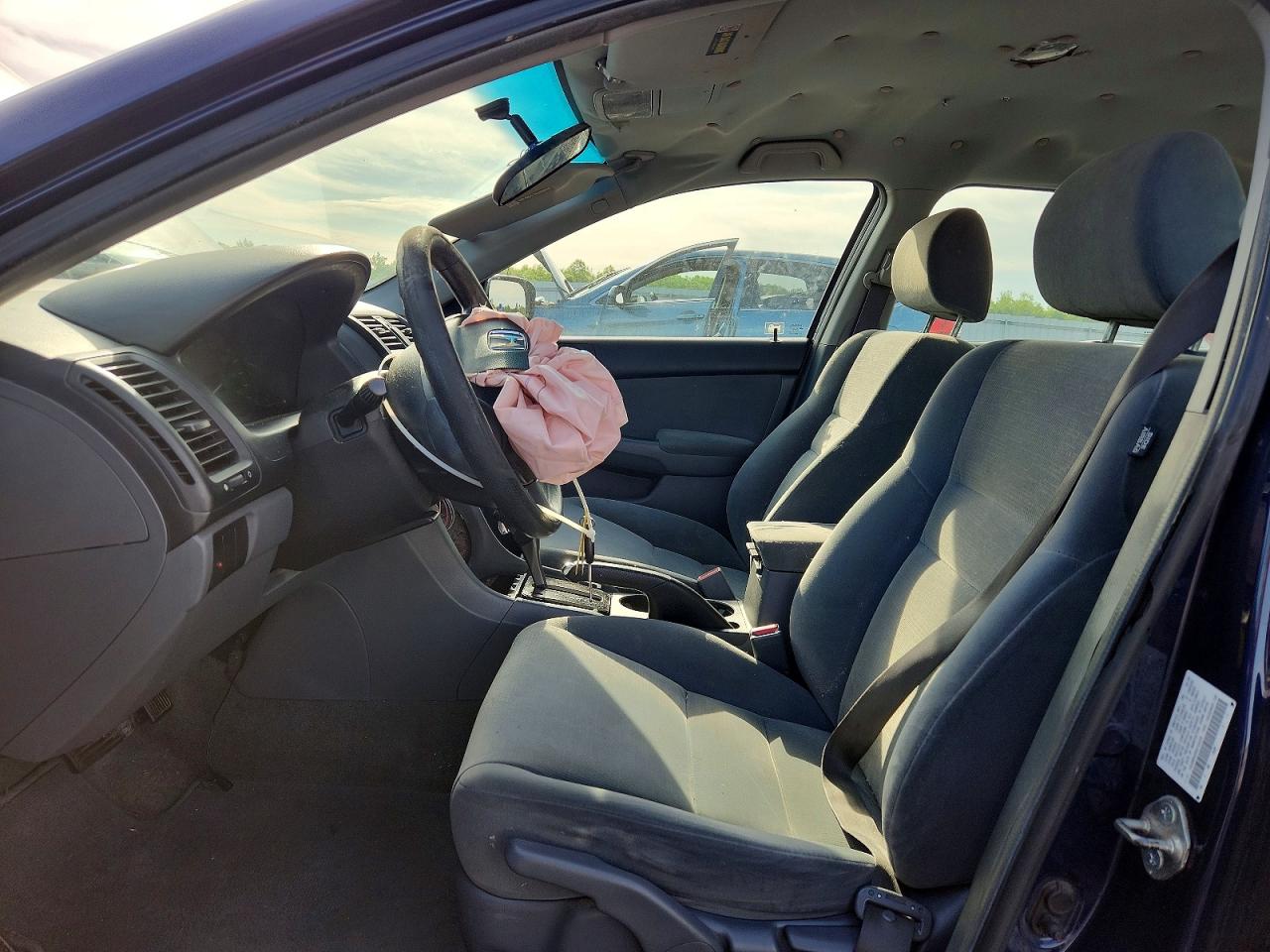 2006 Honda Accord Lx Blue vin: 1HGCM56456A144429