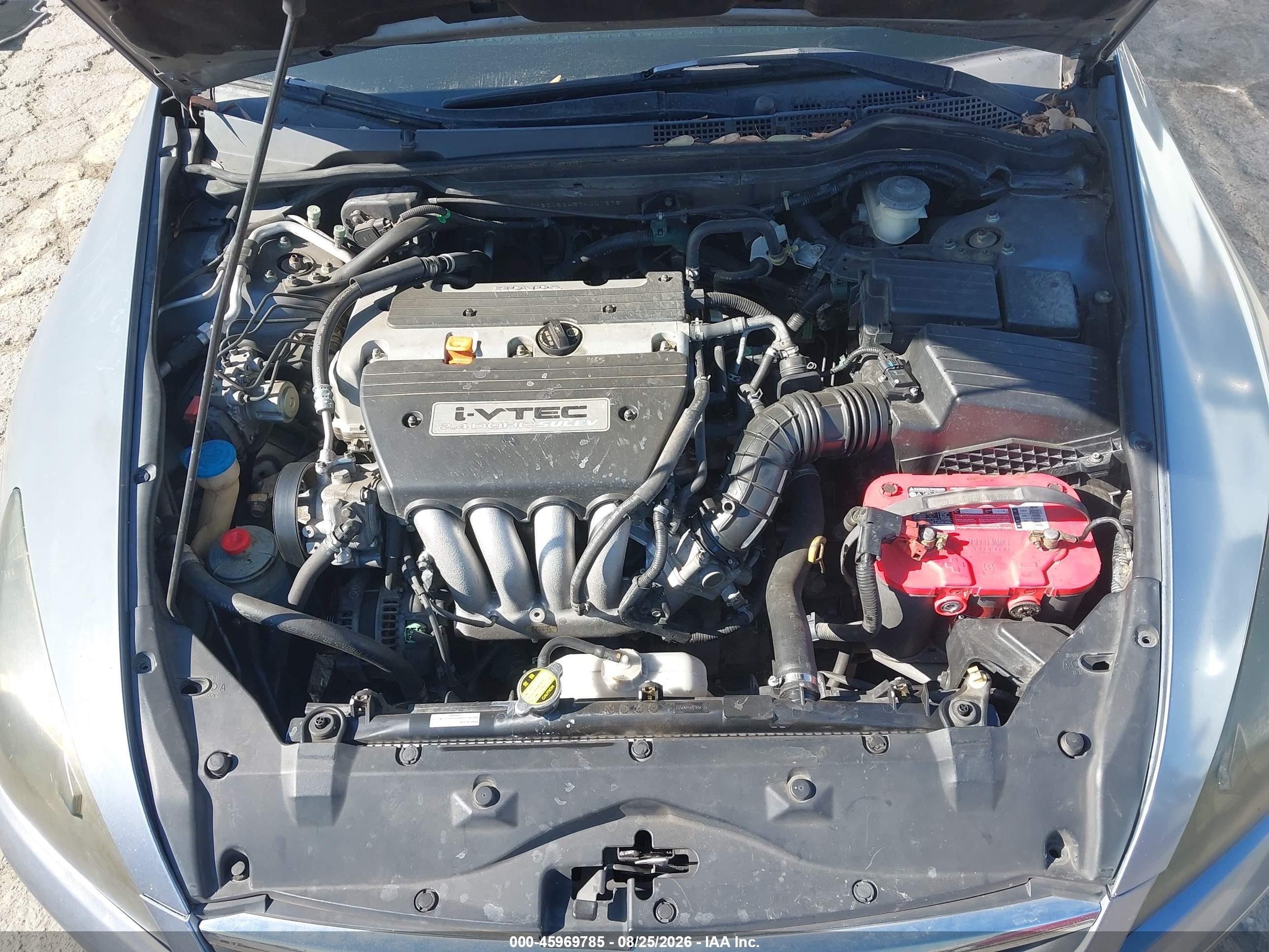 2007 Honda Accord 2.4 Lx Серебряный vin: 1HGCM56457A001675
