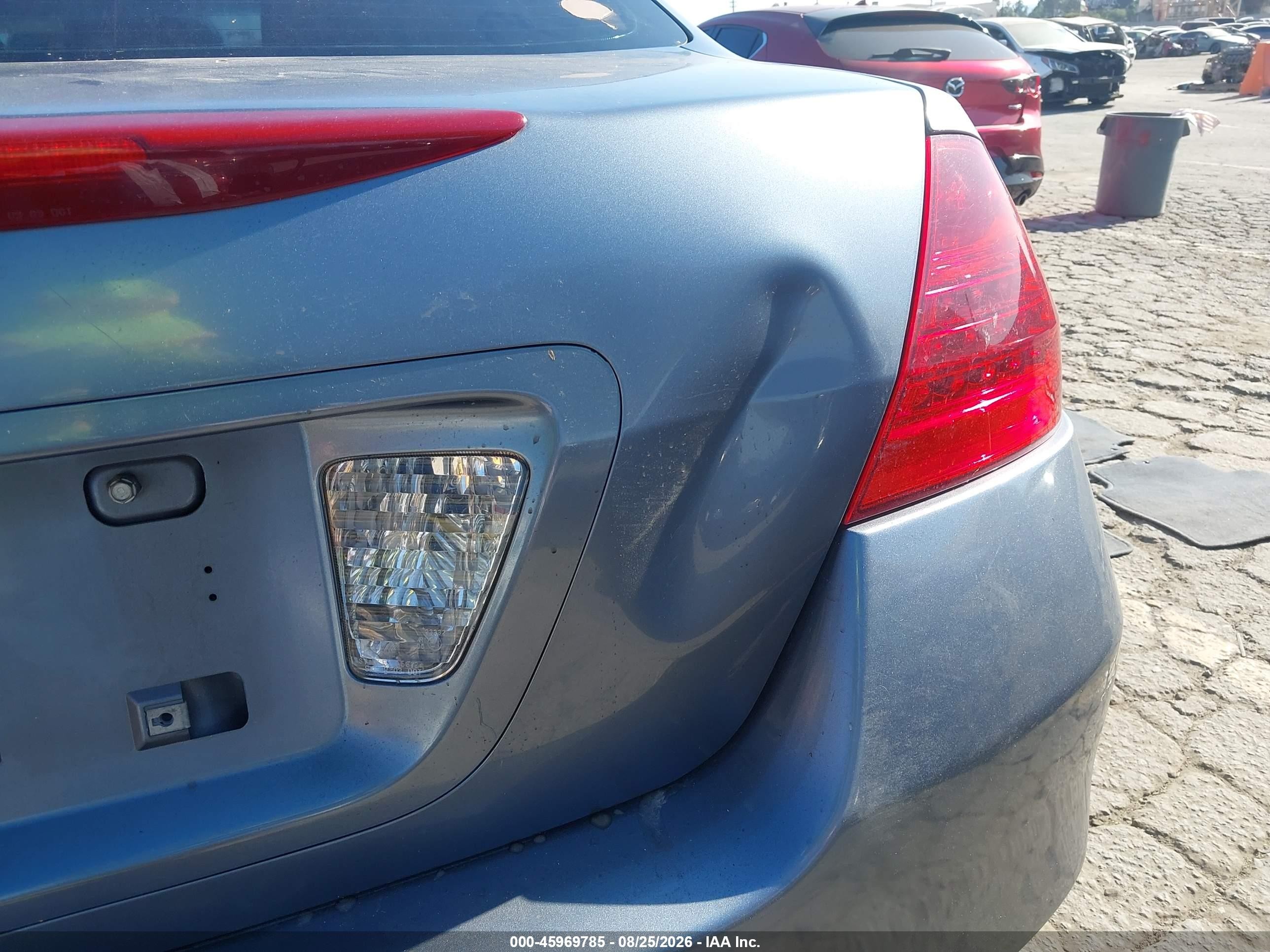 2007 Honda Accord 2.4 Lx Серебряный vin: 1HGCM56457A001675