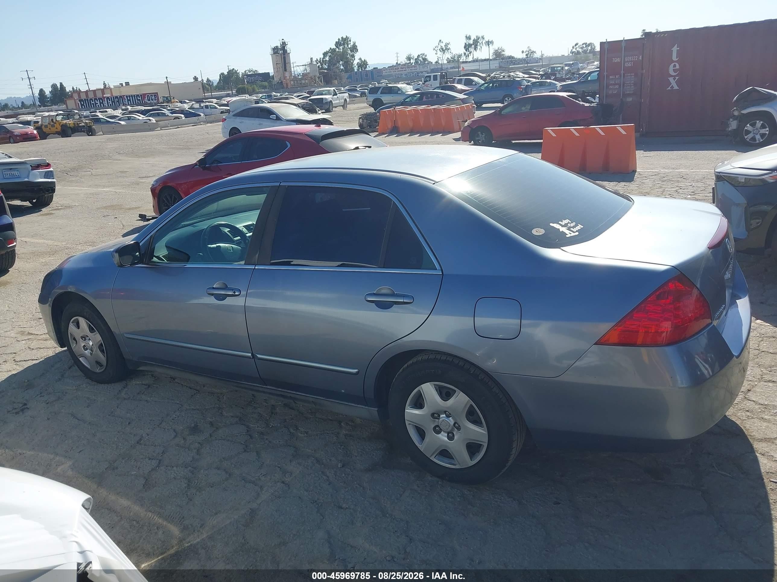 2007 Honda Accord 2.4 Lx Серебряный vin: 1HGCM56457A001675