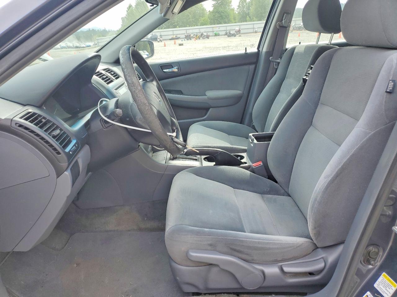 2007 Honda Accord Lx Gray vin: 1HGCM56457A042789