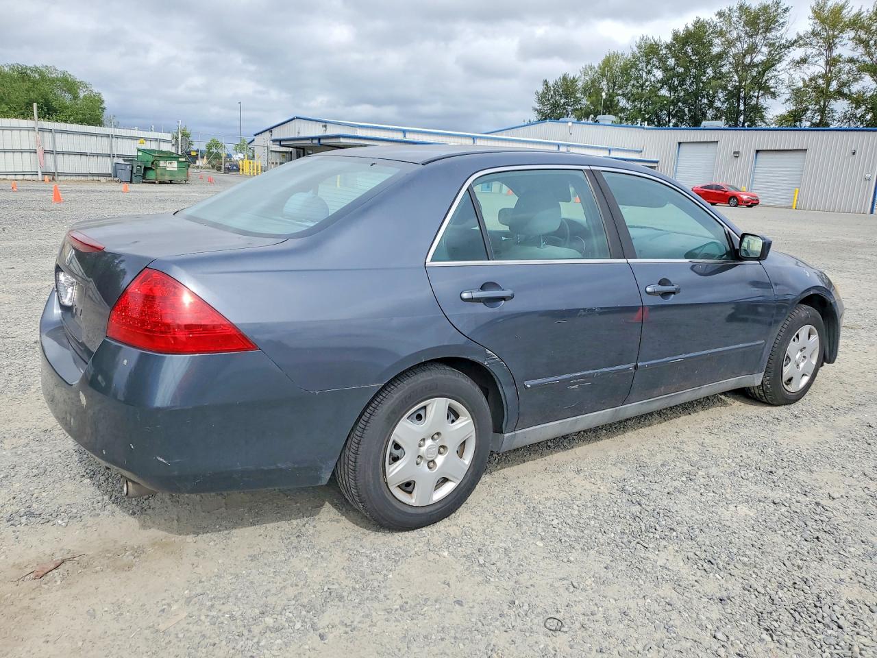 2007 Honda Accord Lx Gray vin: 1HGCM56457A042789