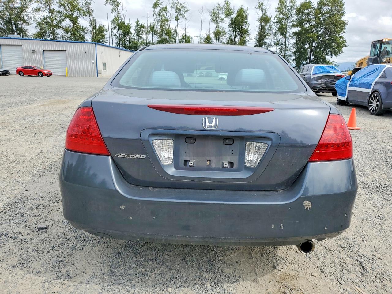 2007 Honda Accord Lx Gray vin: 1HGCM56457A042789