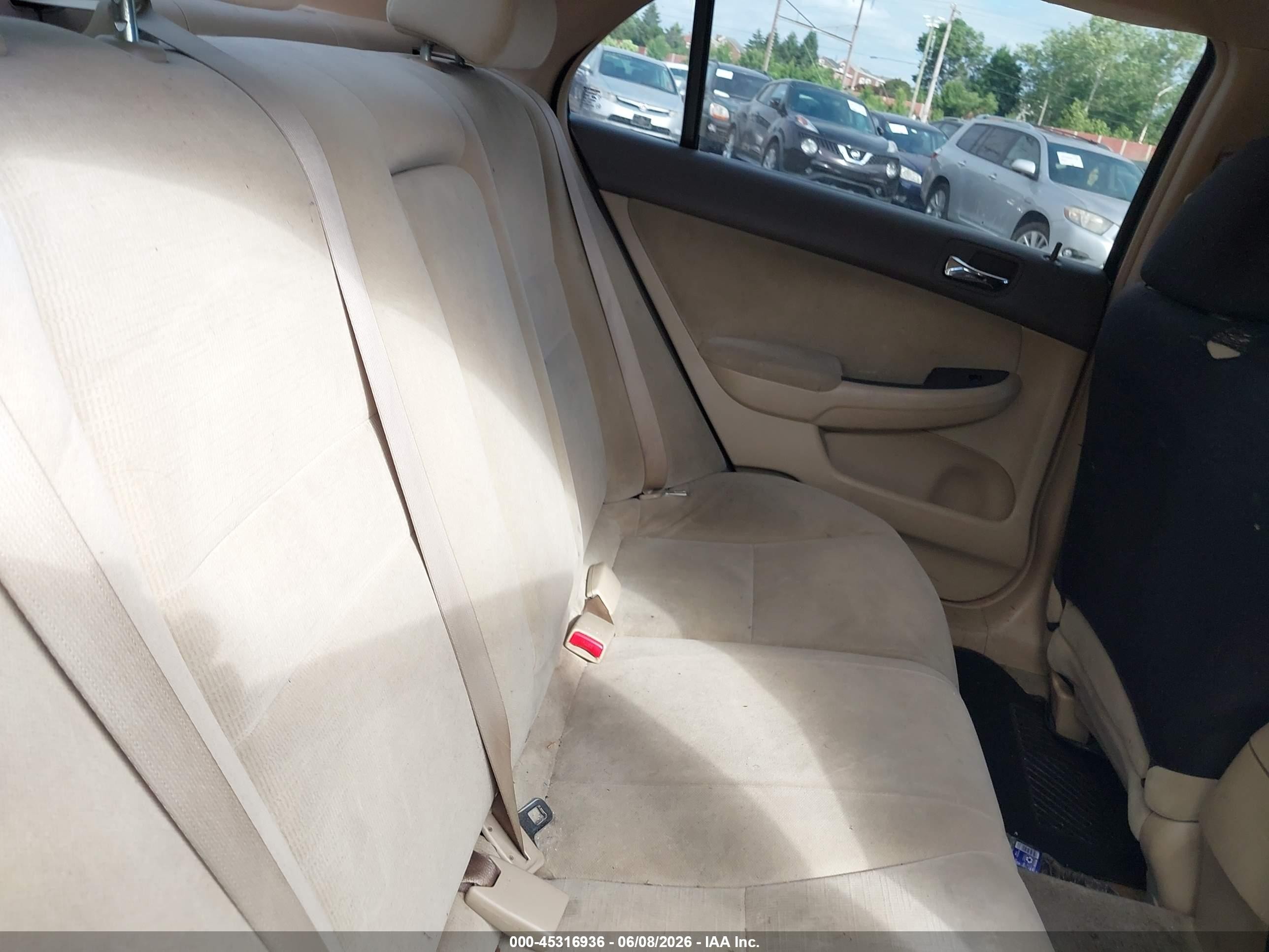 2007 Honda Accord 2.4 Lx Black vin: 1HGCM56457A058197