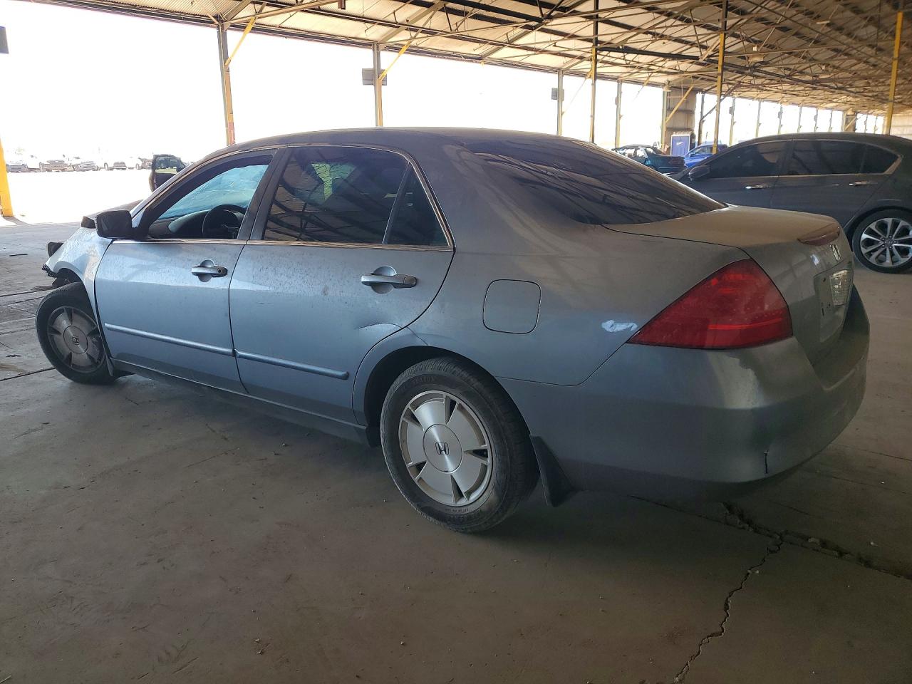 2007 Honda Accord Lx Blue vin: 1HGCM56457A085951