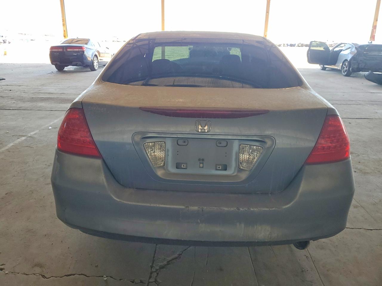 2007 Honda Accord Lx Blue vin: 1HGCM56457A085951