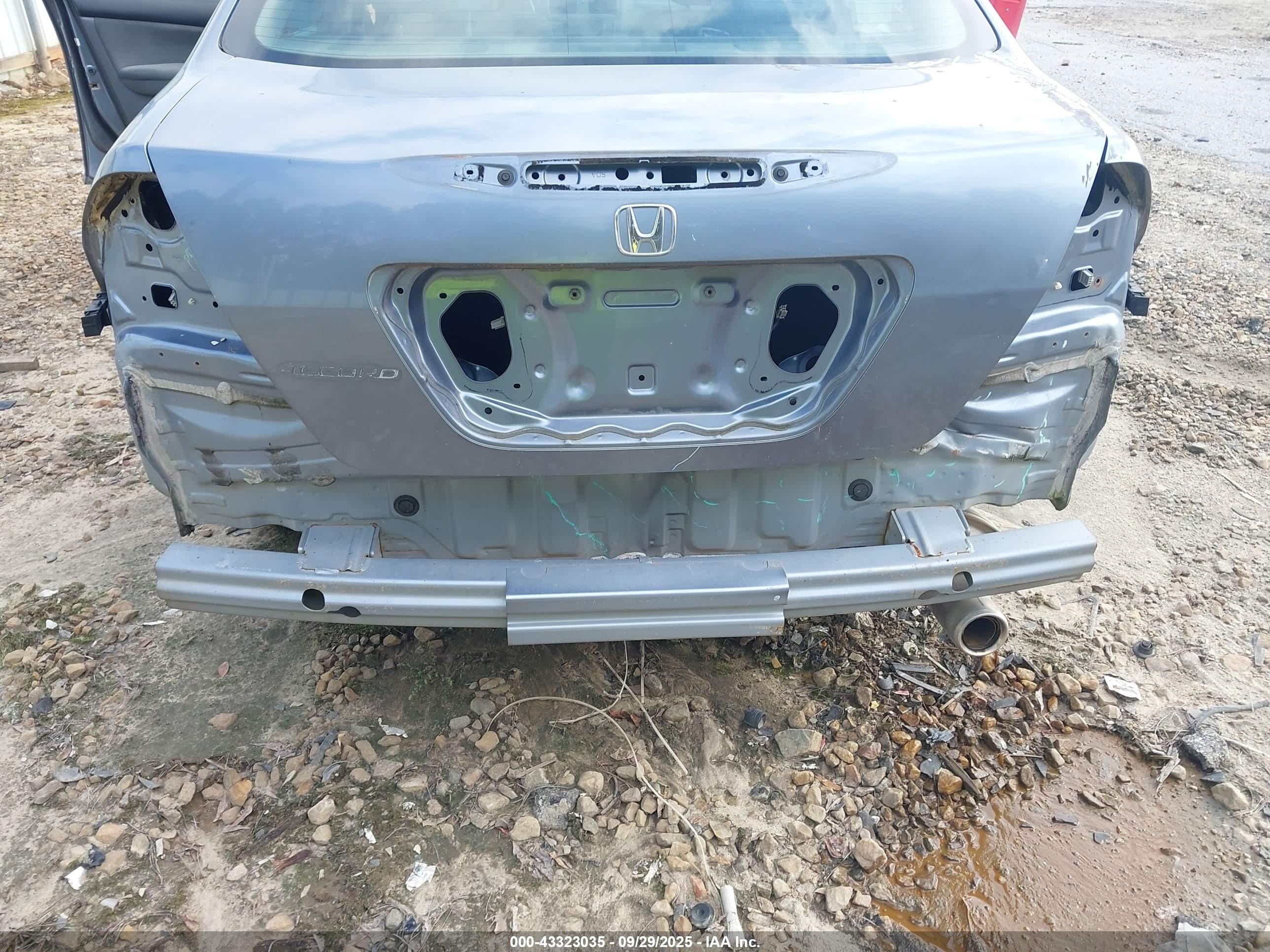 2007 Honda Accord 2.4 Lx Blue vin: 1HGCM56457A206543