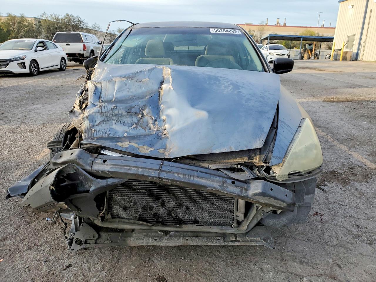 2007 Honda Accord Lx Серый vin: 1HGCM56457A227392