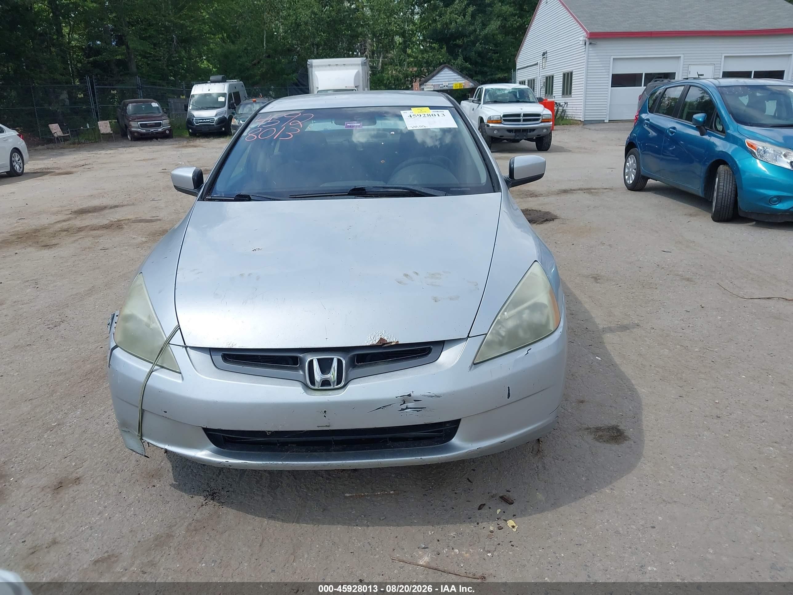 2003 Honda Accord Lx Silver vin: 1HGCM56463A108664