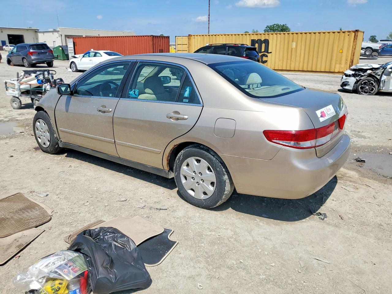 2003 Honda Accord Lx Gold vin: 1HGCM56463A124220