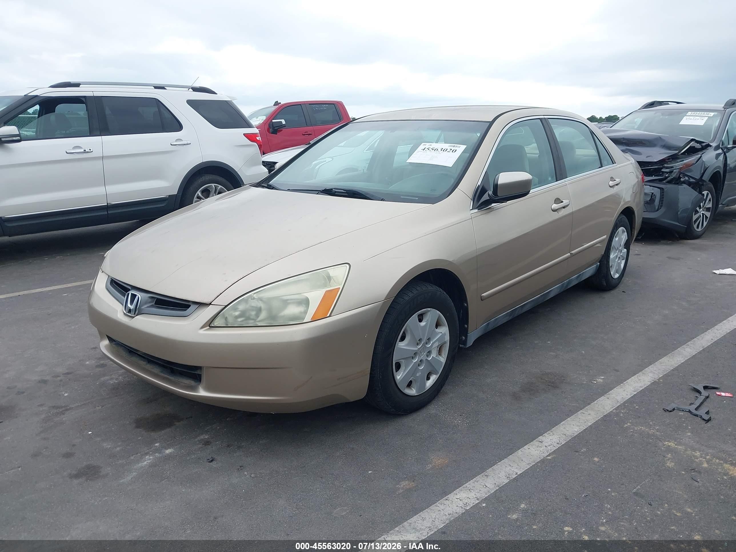 2004 Honda Accord 2.4 Lx Gold vin: 1HGCM56464A019243