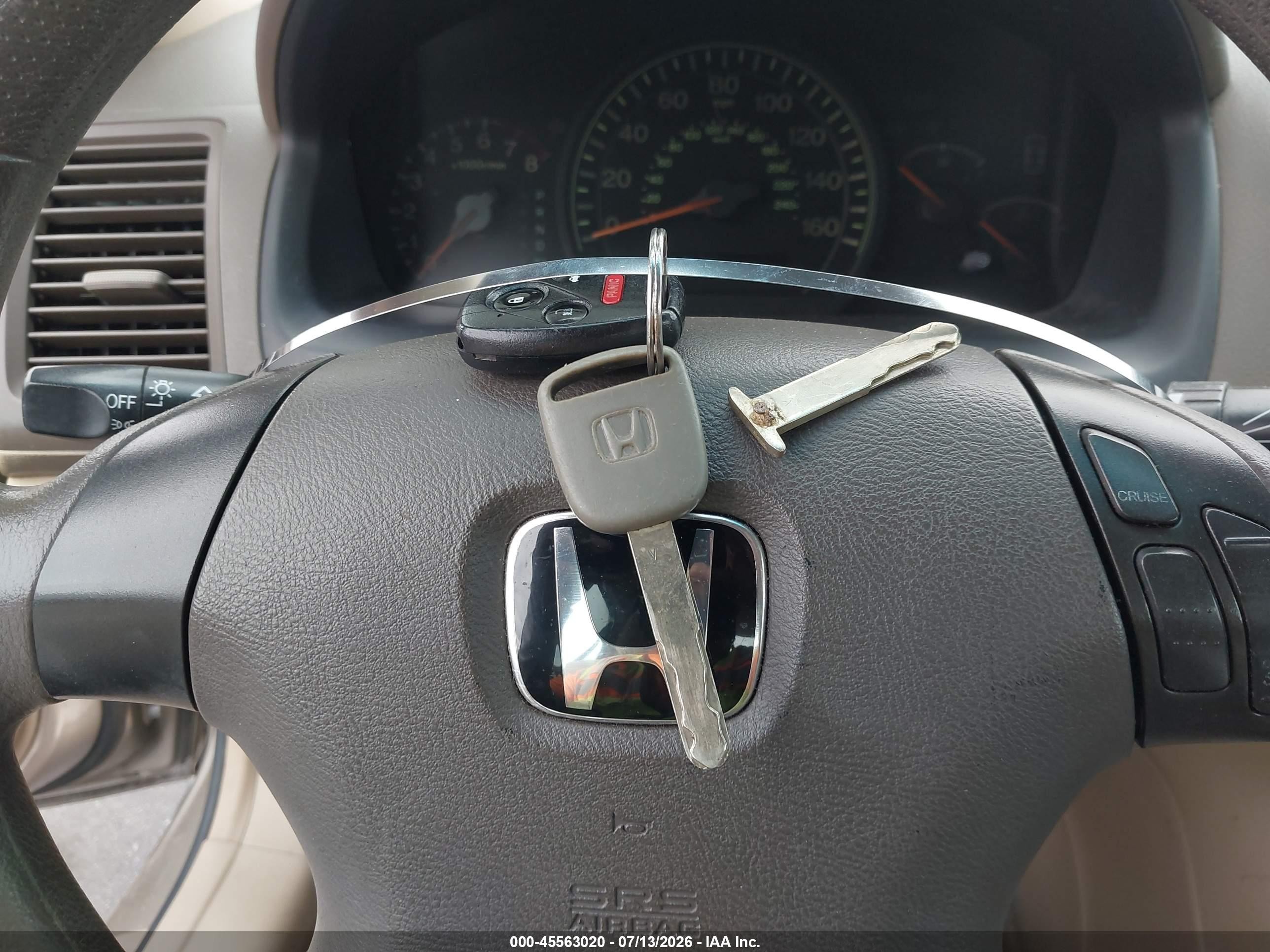2004 Honda Accord 2.4 Lx Gold vin: 1HGCM56464A019243